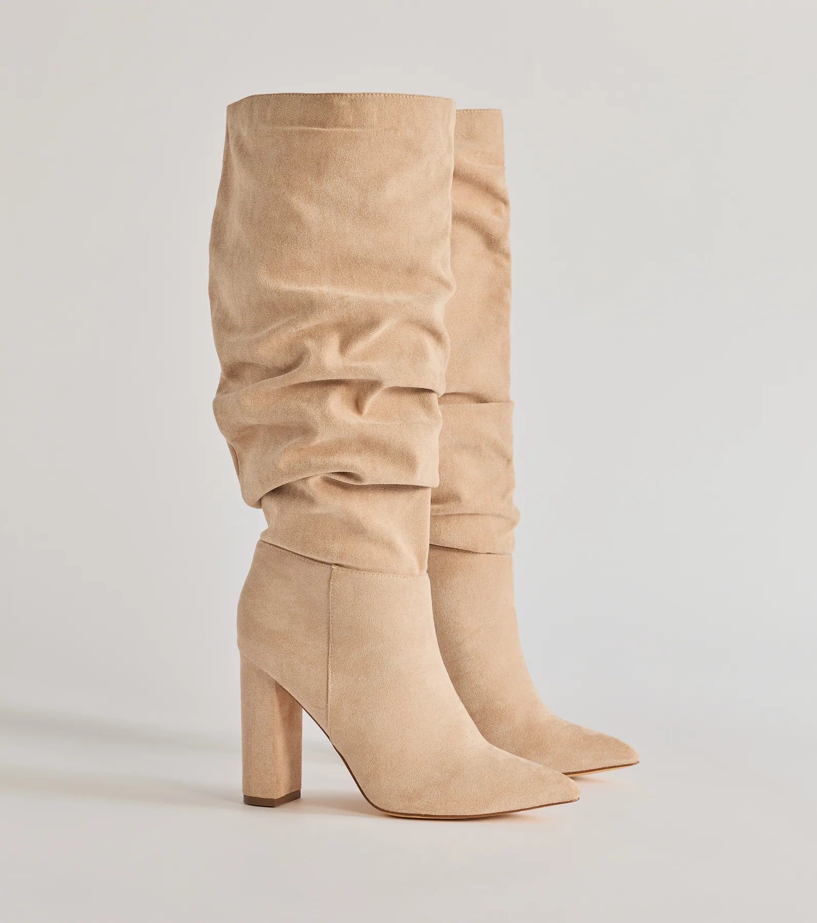 Windsor Chic Unleashed Under-The-Knee Scrunch Boots