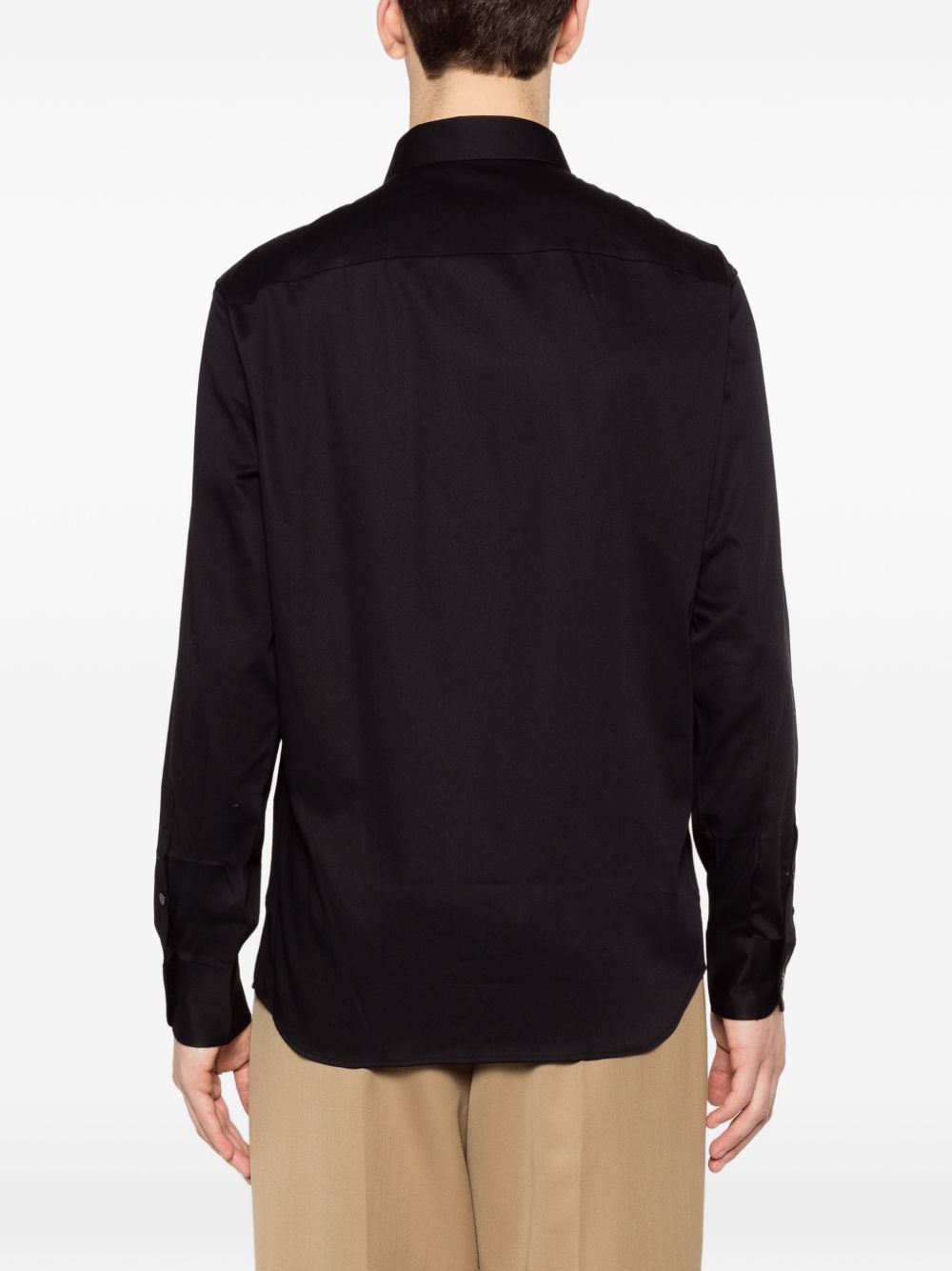 Emporio Armani Cotton shirt – 2% Elastane, 98% Cotton - view 5