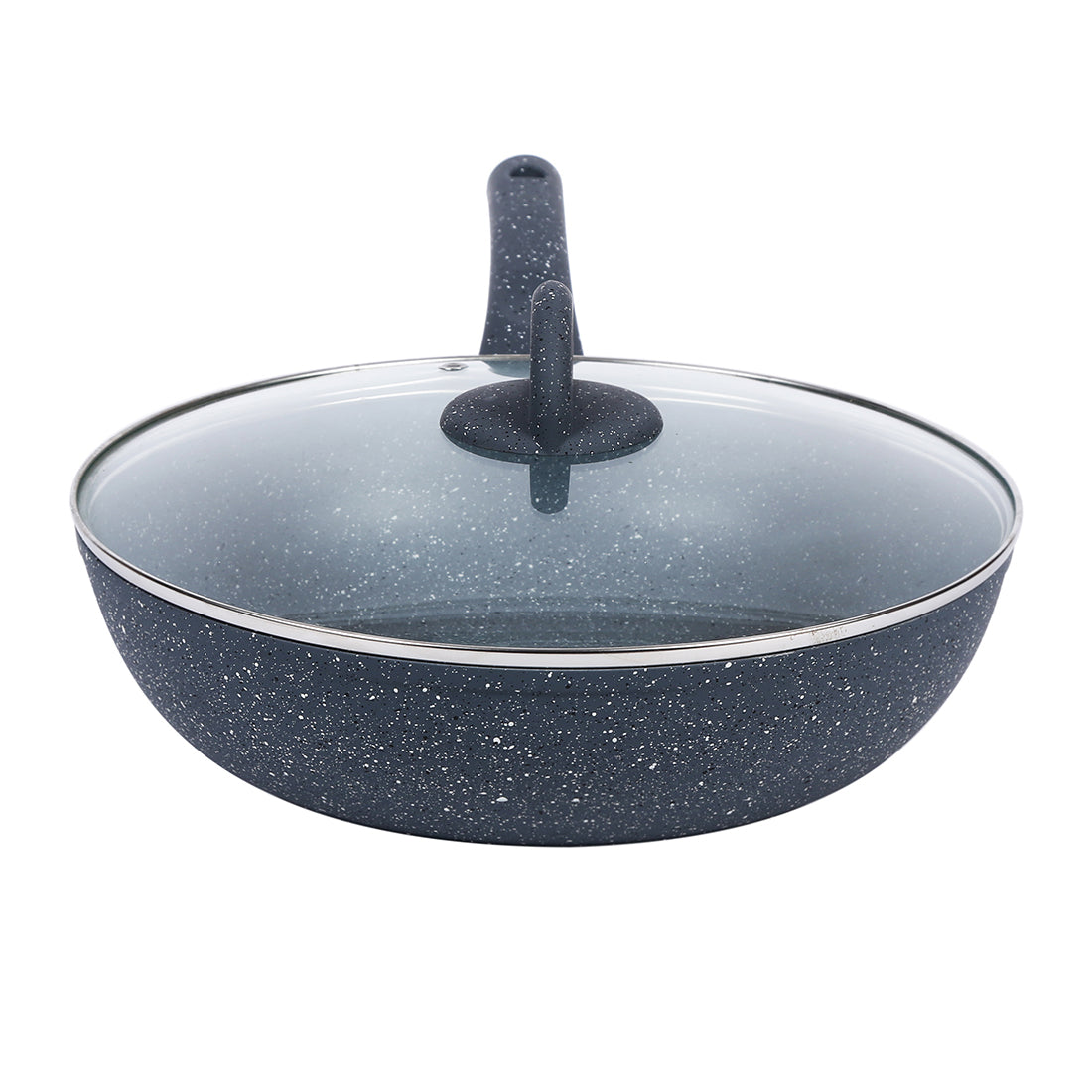 Wonderchef Renewed Granite 26cm Non-Stick Wok (without Lid) - view 8