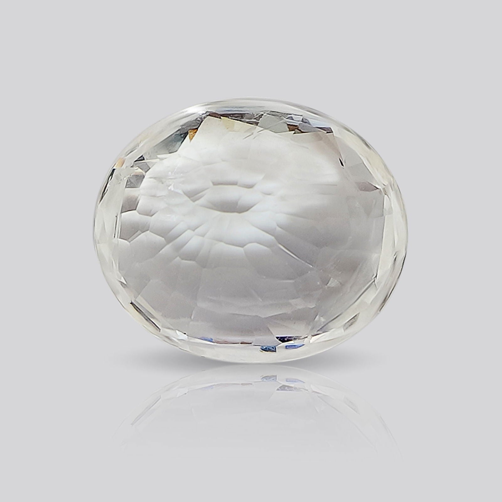 Gemsmantra White Sapphire (8.18 ratti) - view 2