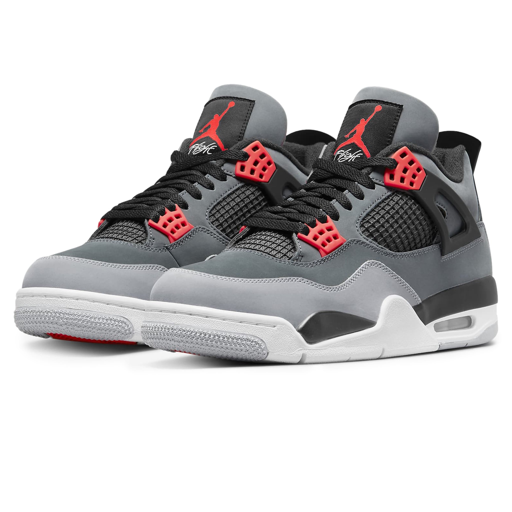 Air Jordan 4 Retro Infrared – Grey - view 2