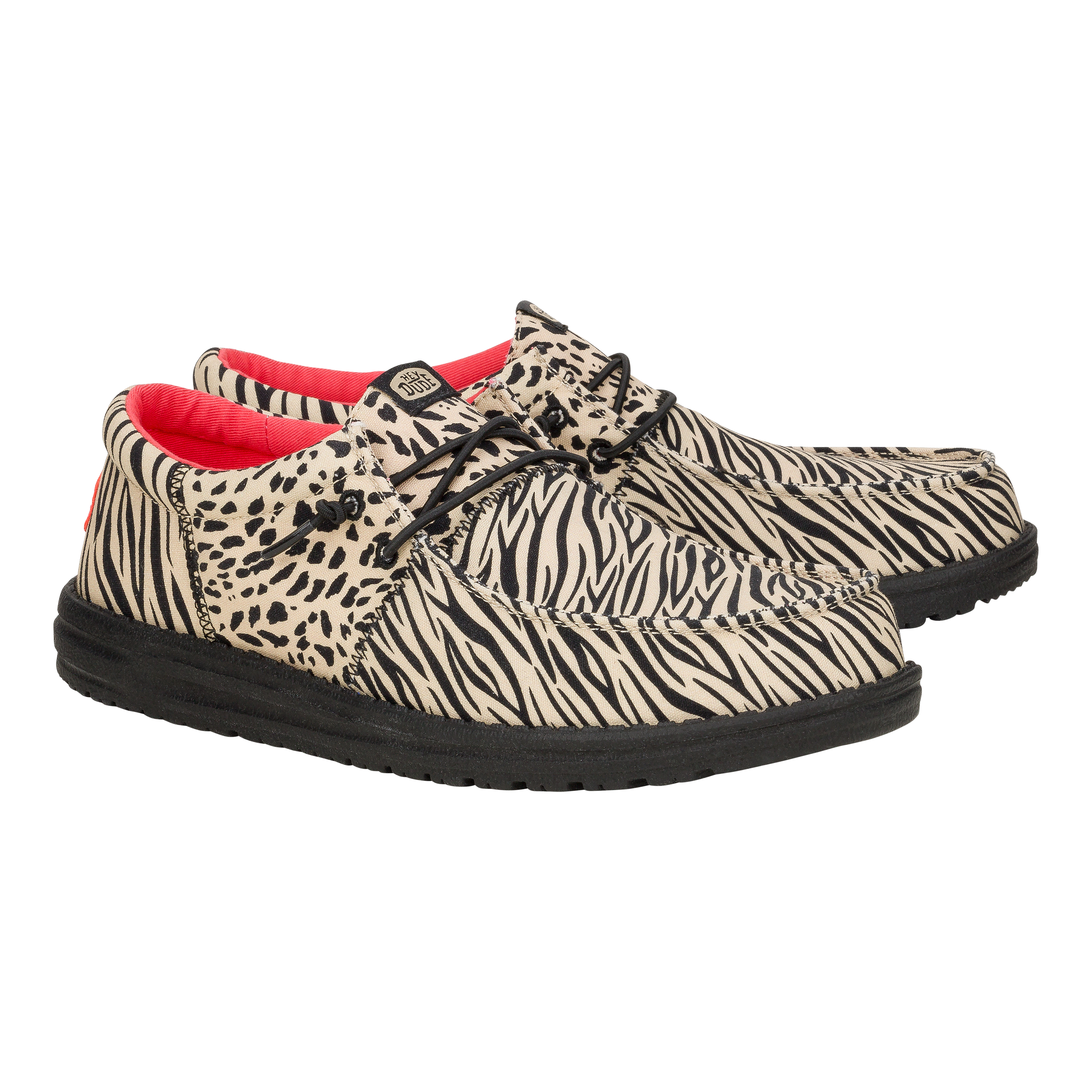 HEYDUDE shoes Wally Tri Mixed Animal - Brown/Multi - view 2