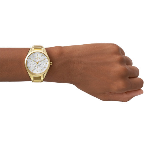 Armani Exchange Giacomo Silver Dial Women 38mm - view 2