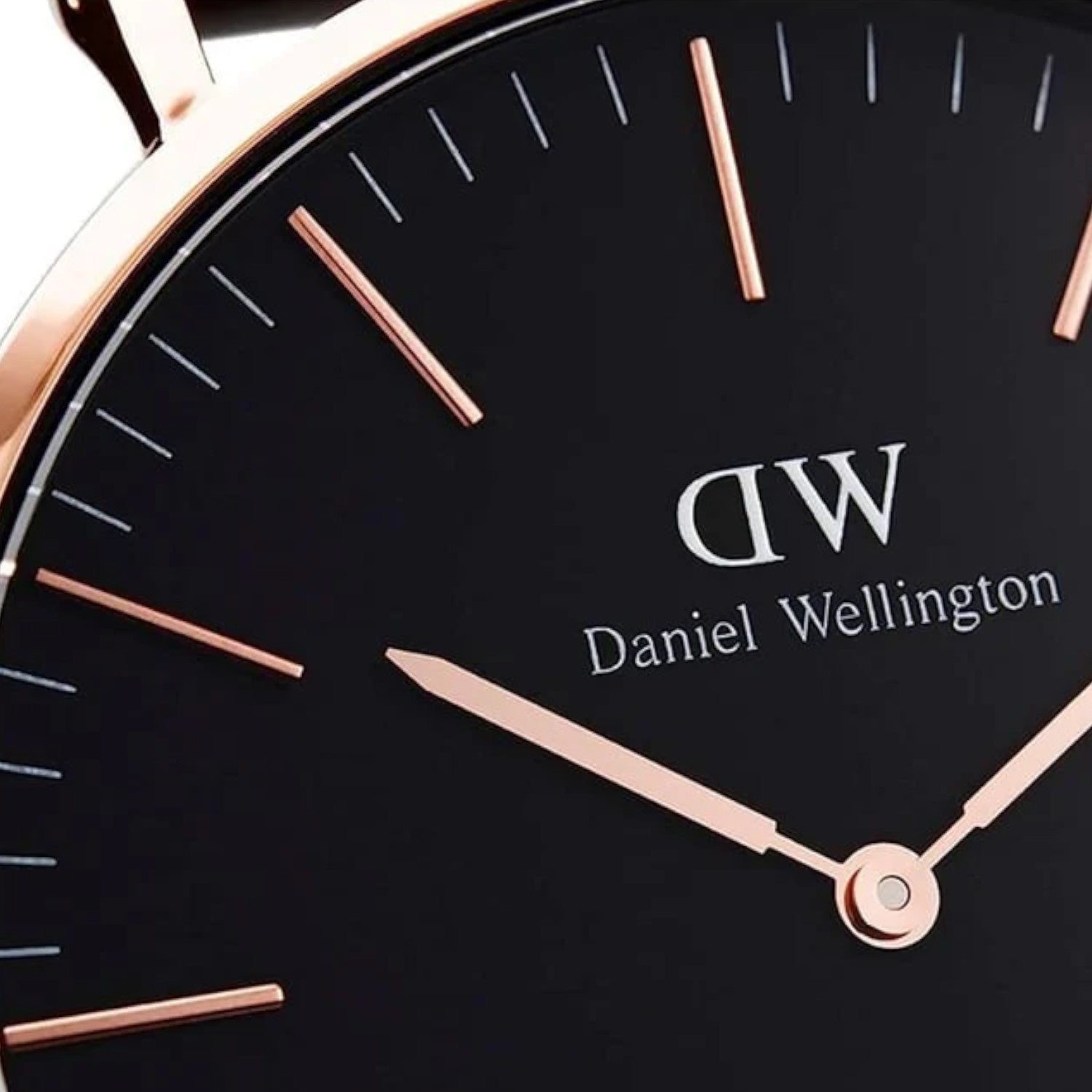 Daniel Wellington Classic Men Quartz Rose Gold Dial Analog Leather Watch DW00100127K - view 2