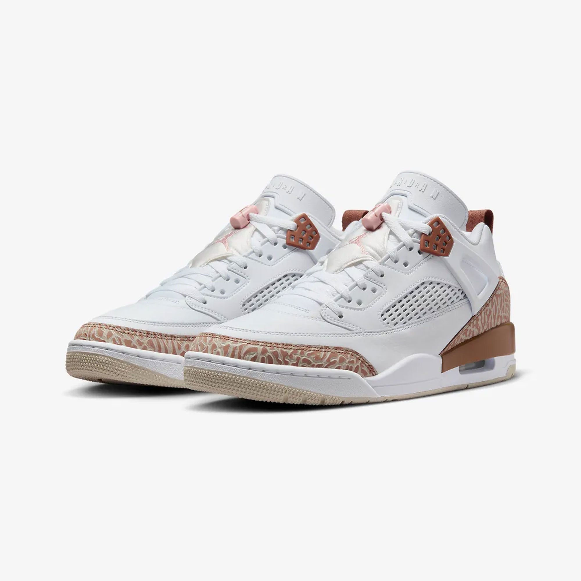 Jordan | Spizike Low { White/pink Oxford-archaeo Brown - view 2