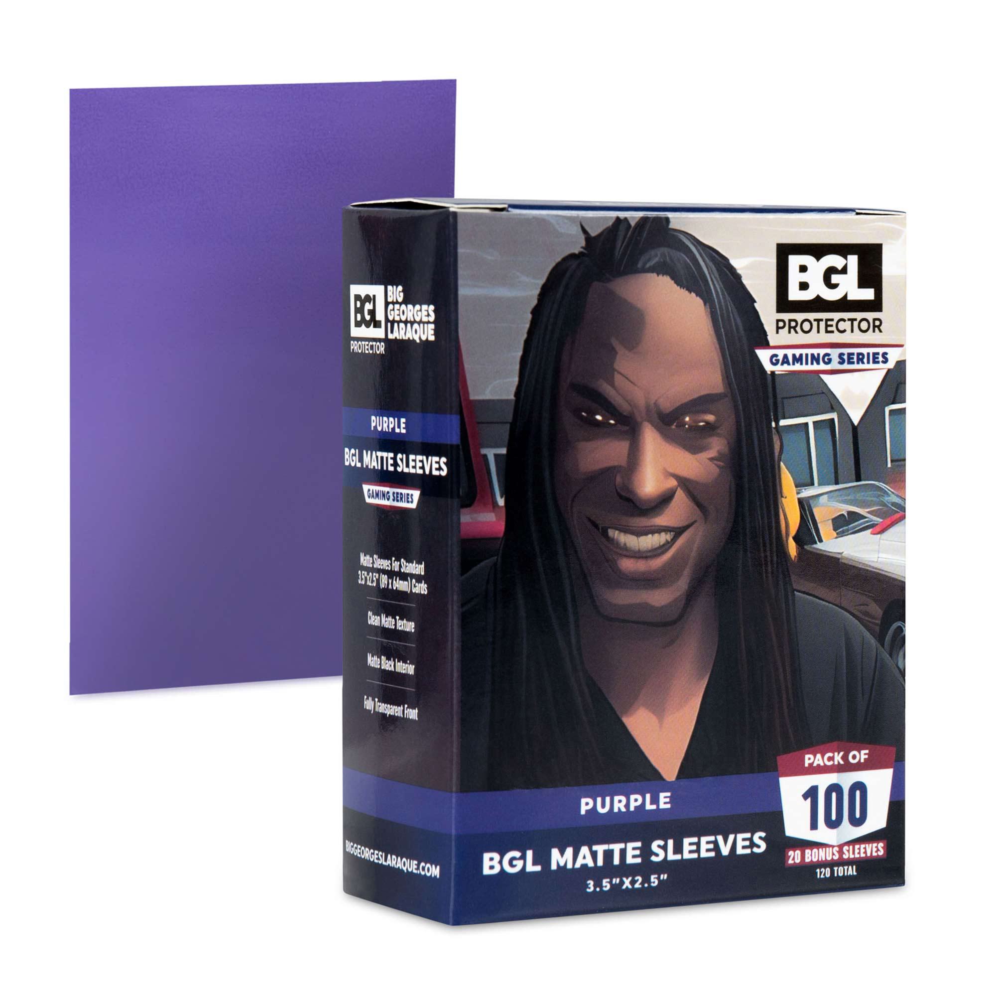 Other BGL Matte Sleeves - Standard Size - 120ct - Purple