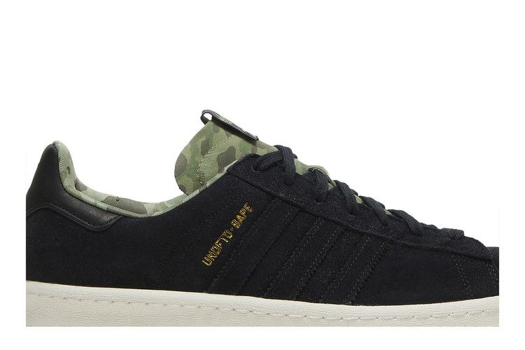 Yeezy adidas Campus 80s Undefeated x Bape Black - view 2