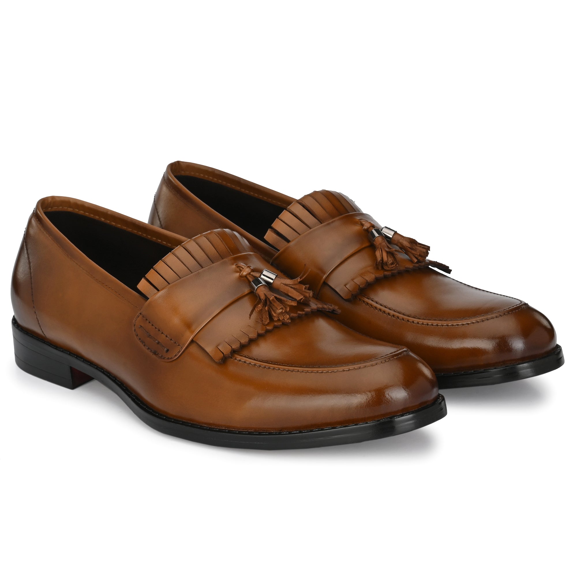 egoss-shoes Tassled Formal Penny Loafers For Men