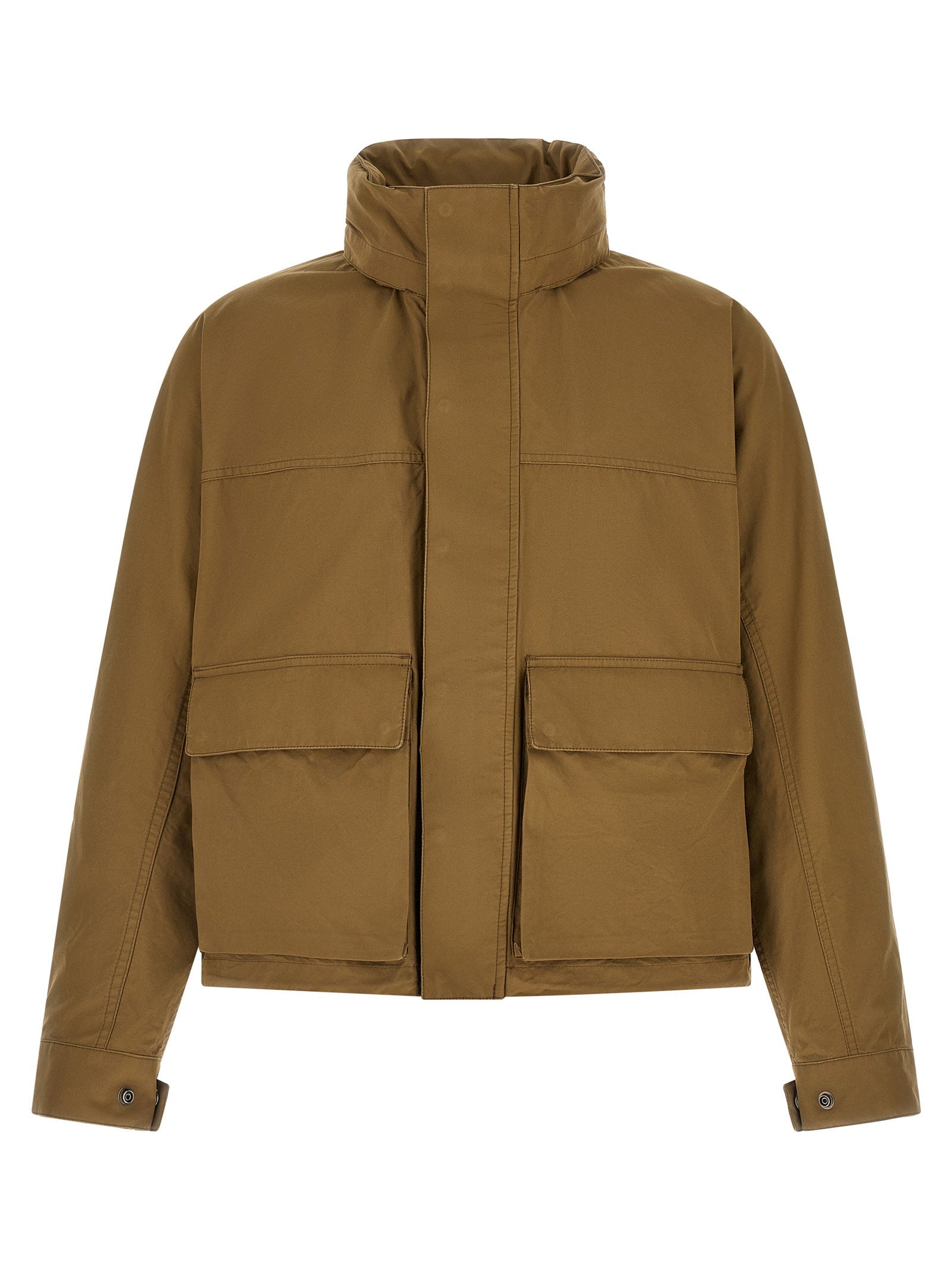 Lemaire Short Rain Parka – 100% cotton