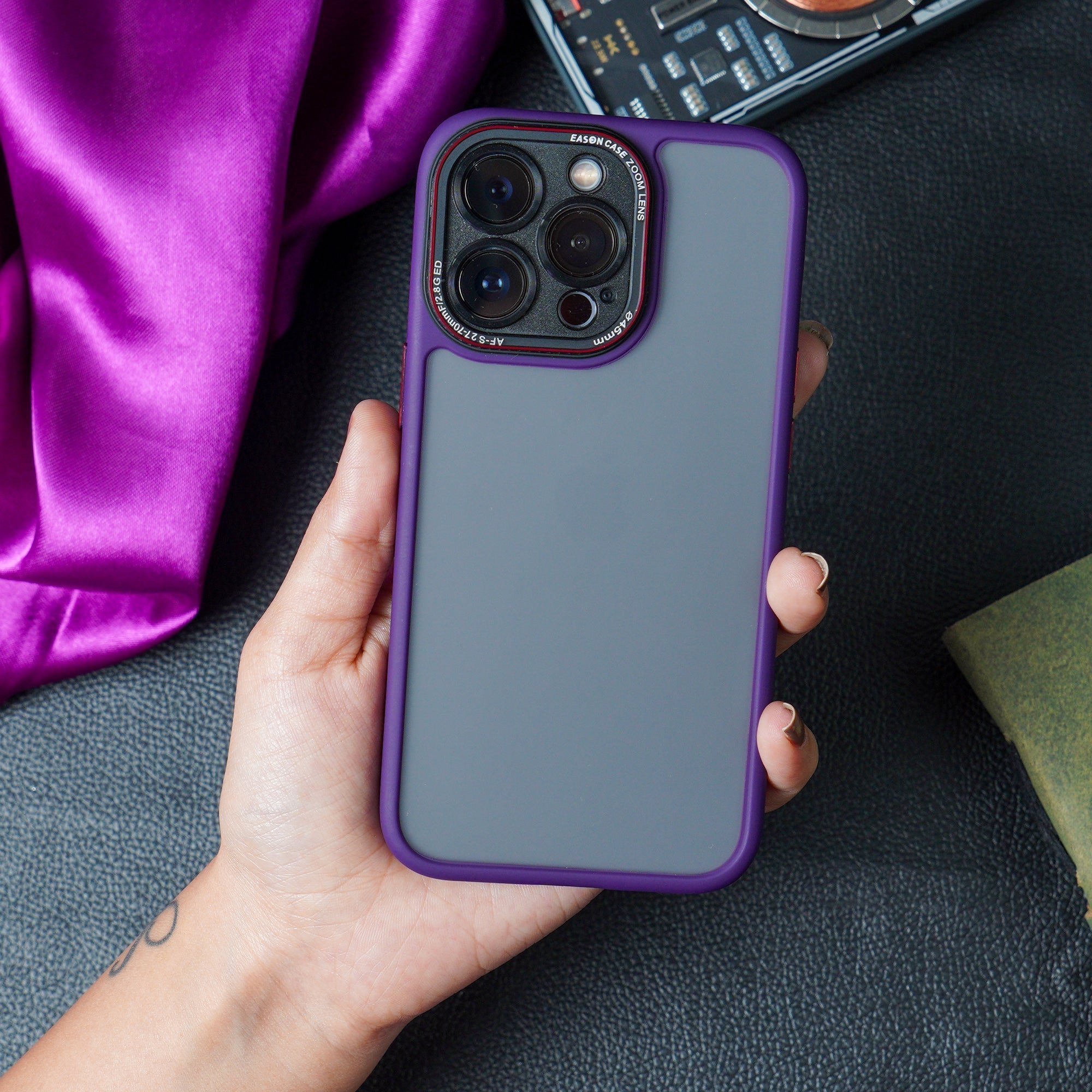 Apple iPhone 13 Series Luxury Matte Shockproof Armor Case - view 6