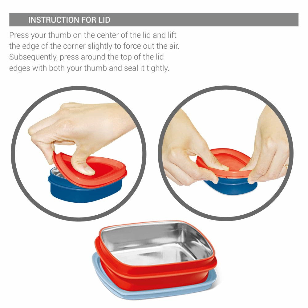 Steely Tiffin Mini Lunchbox (Milton) - view 5