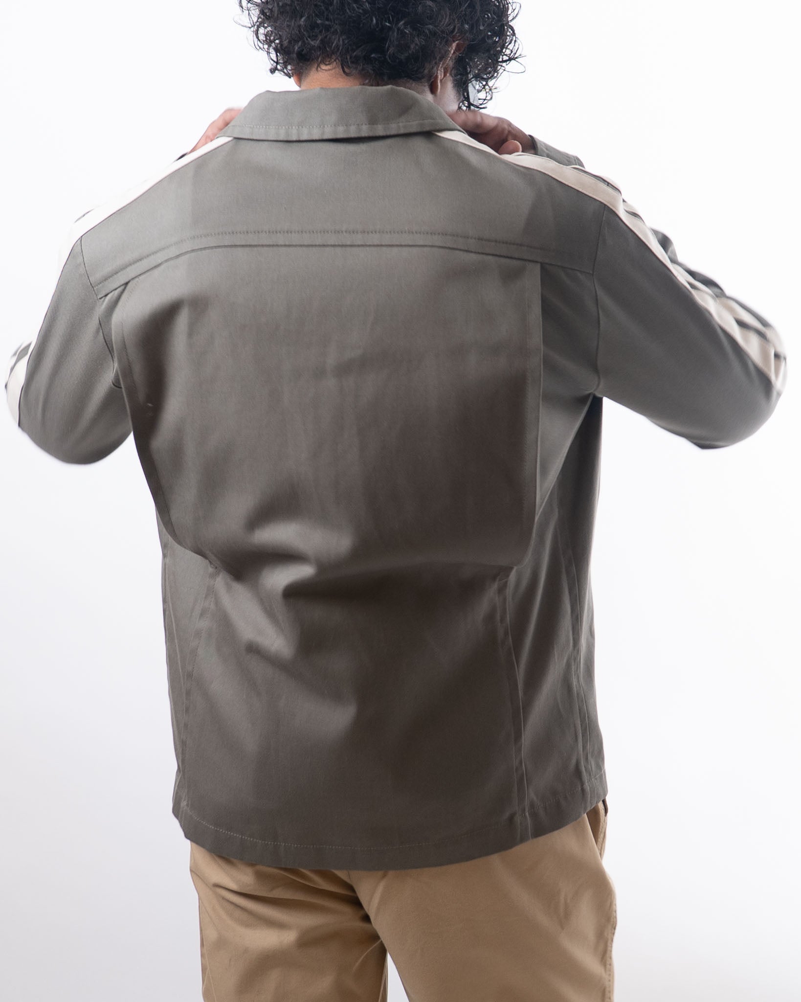 Palm Angels Paradise Embroidered Shirt Jacket - view 3