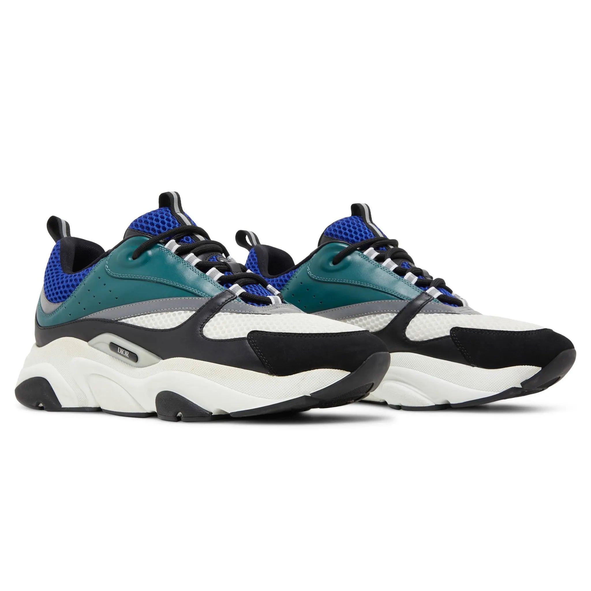 Dior B22 Blue Deep Green Trainer - view 2