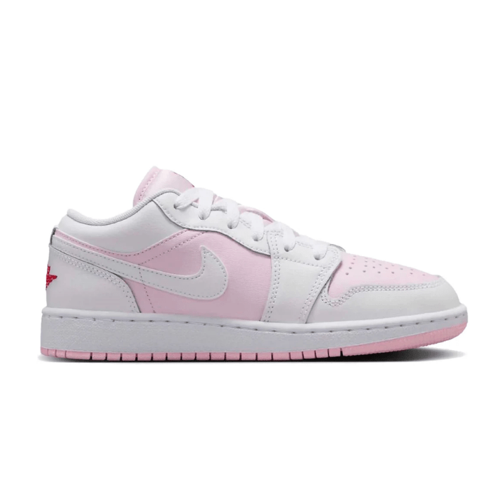 HYPE ELIXIR Jordan 1 Low Pink Foam Fire Red White (GS)