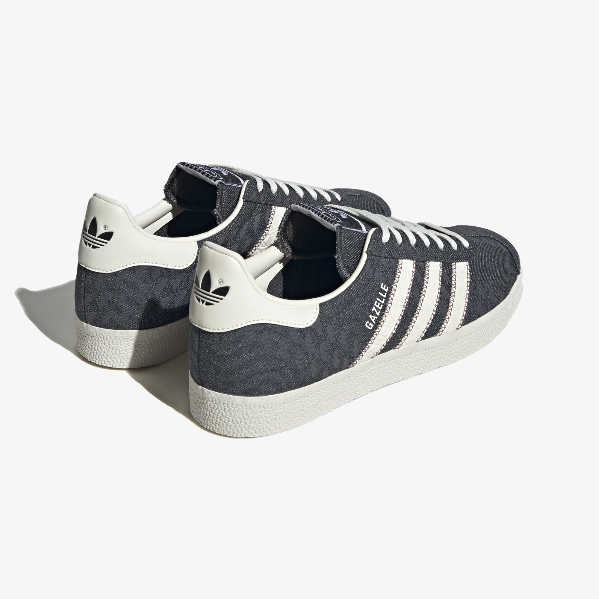 Adidas Originals | GAZELLE { DARK SLATE/OFF WHITE/CORE BLACK - view 2