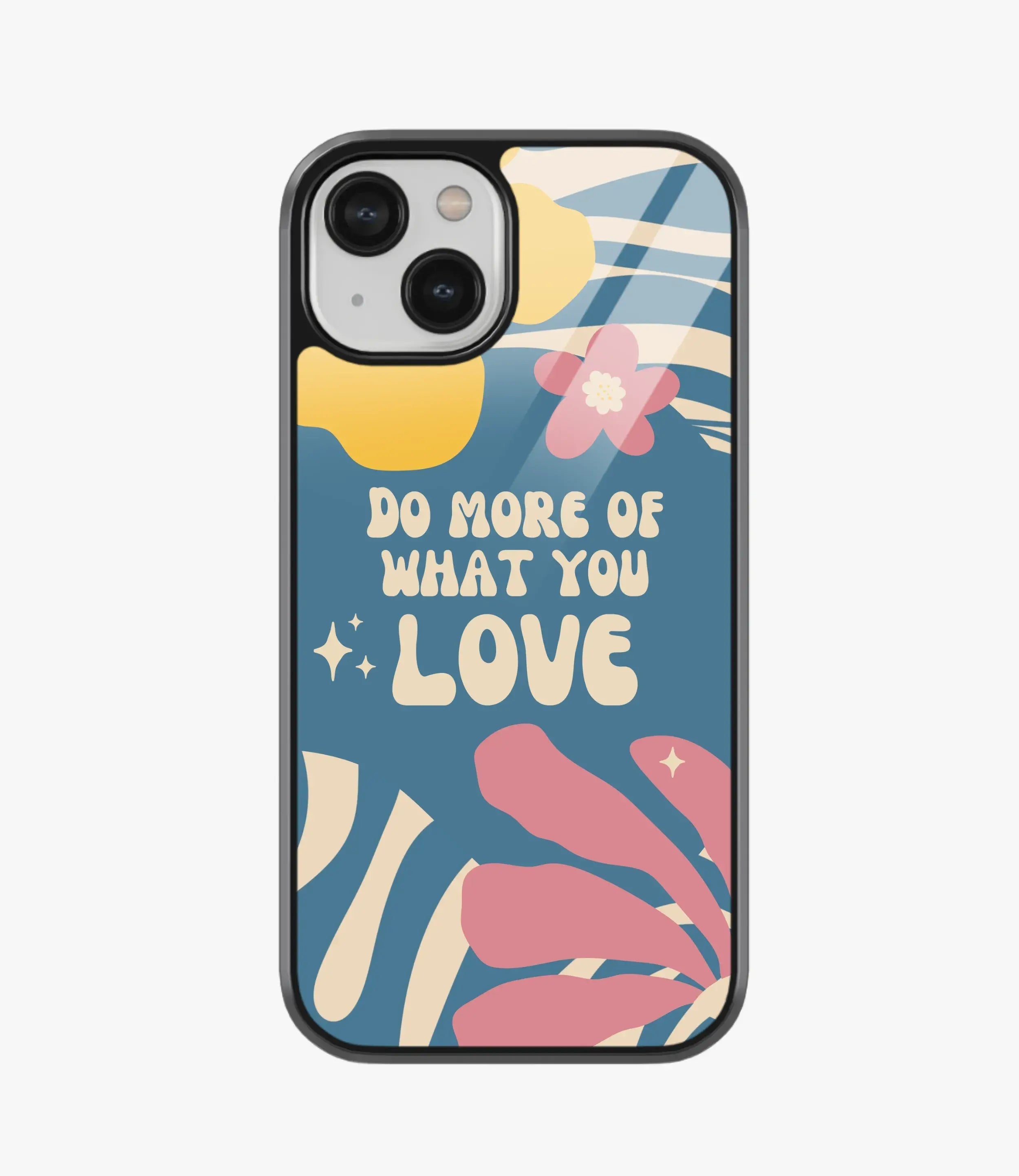 The Case Company Do More Of What You Love Glass Case for iPhone 15 Plus