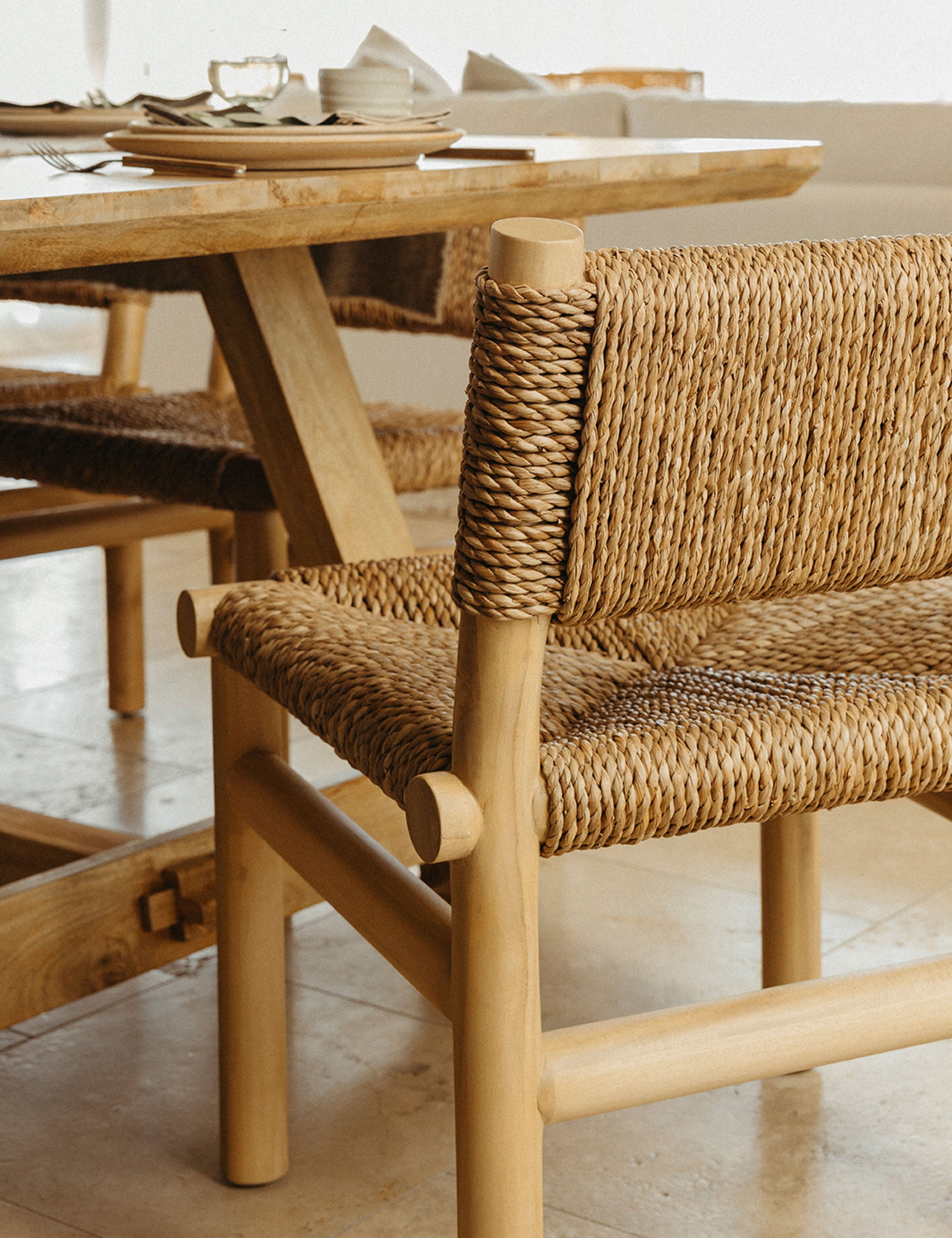Lulu and Georgia Morales Dining Chair – Natural - view 4