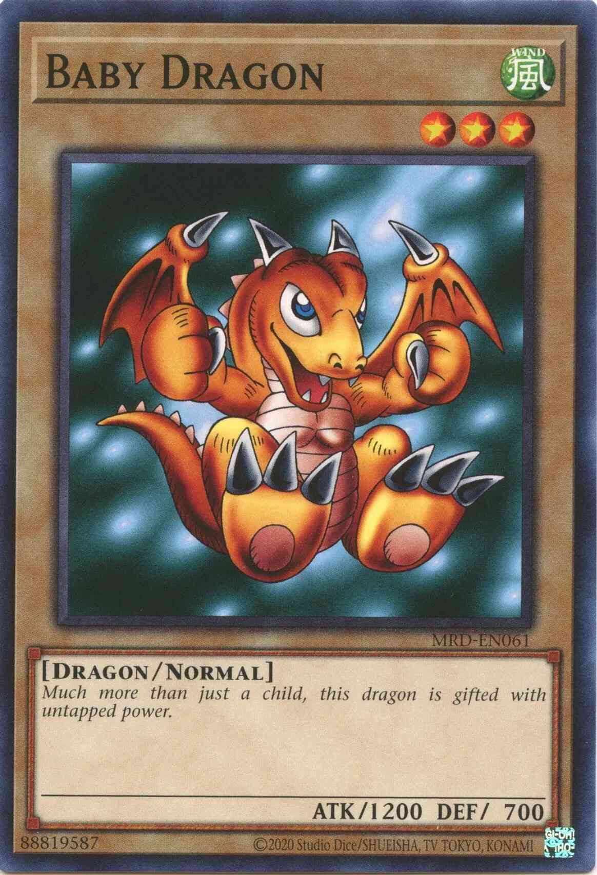 Yu-Gi-Oh! Baby Dragon - 25th Anniversary - MRD-EN061 - Common - Unlimited