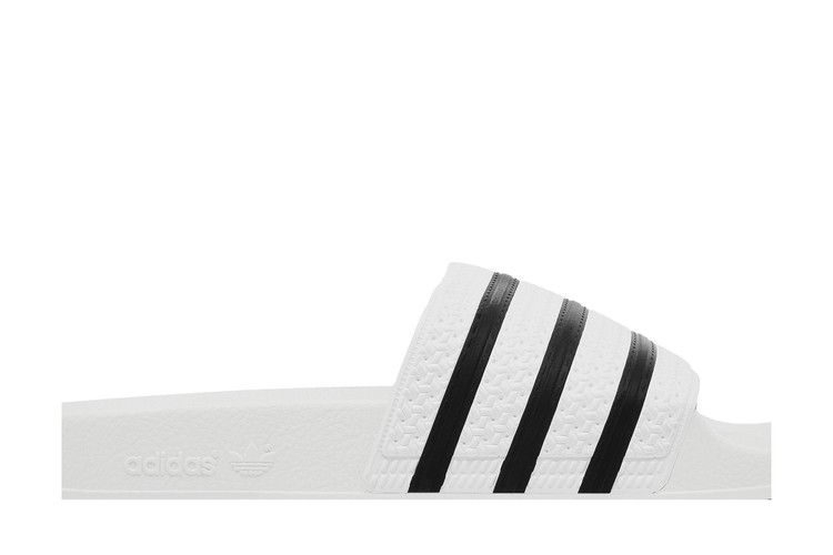 Yeezy adidas Adilette White Core Black White - view 2