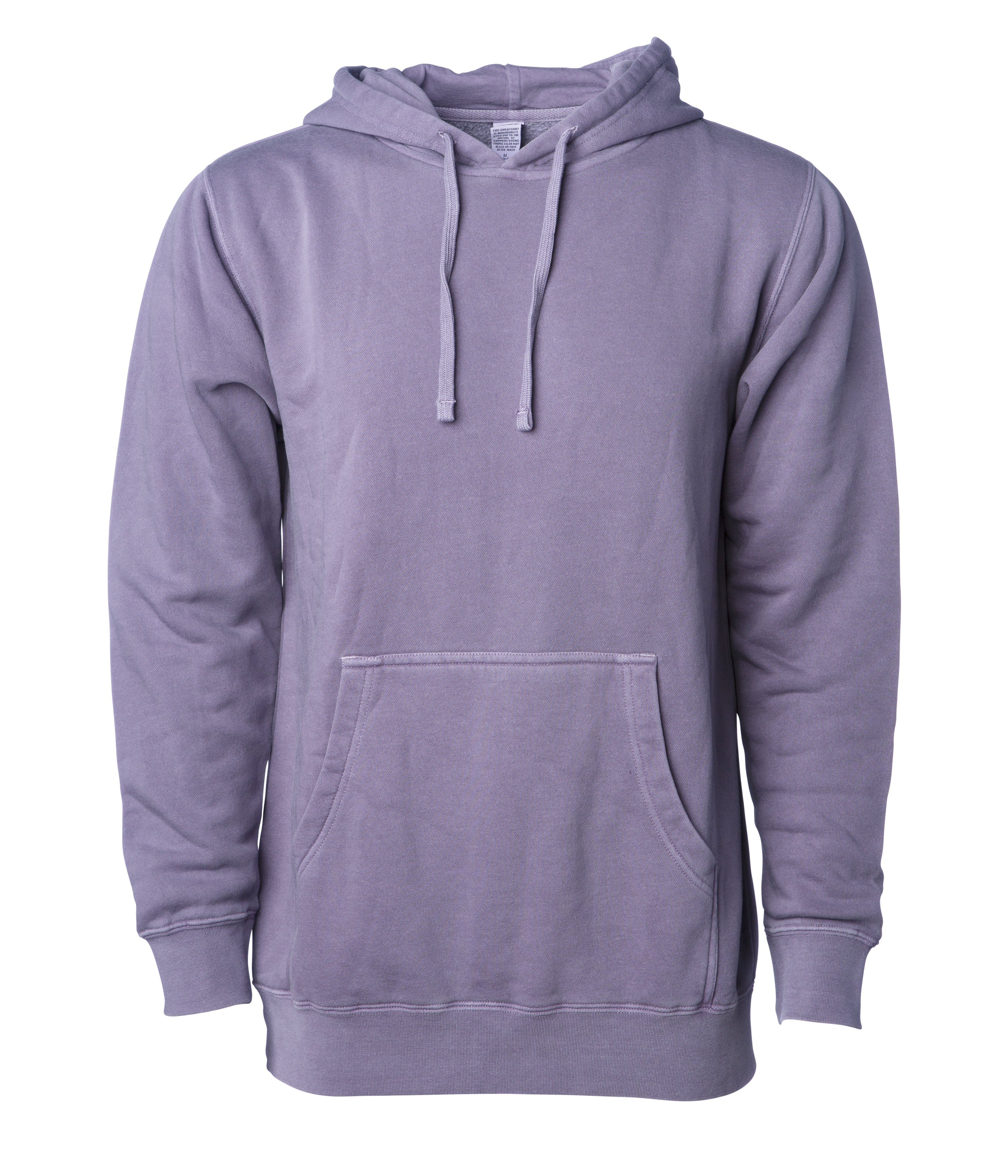 Independent Trading Company Unisex Midweight Pigment Dye Hooded Pullover