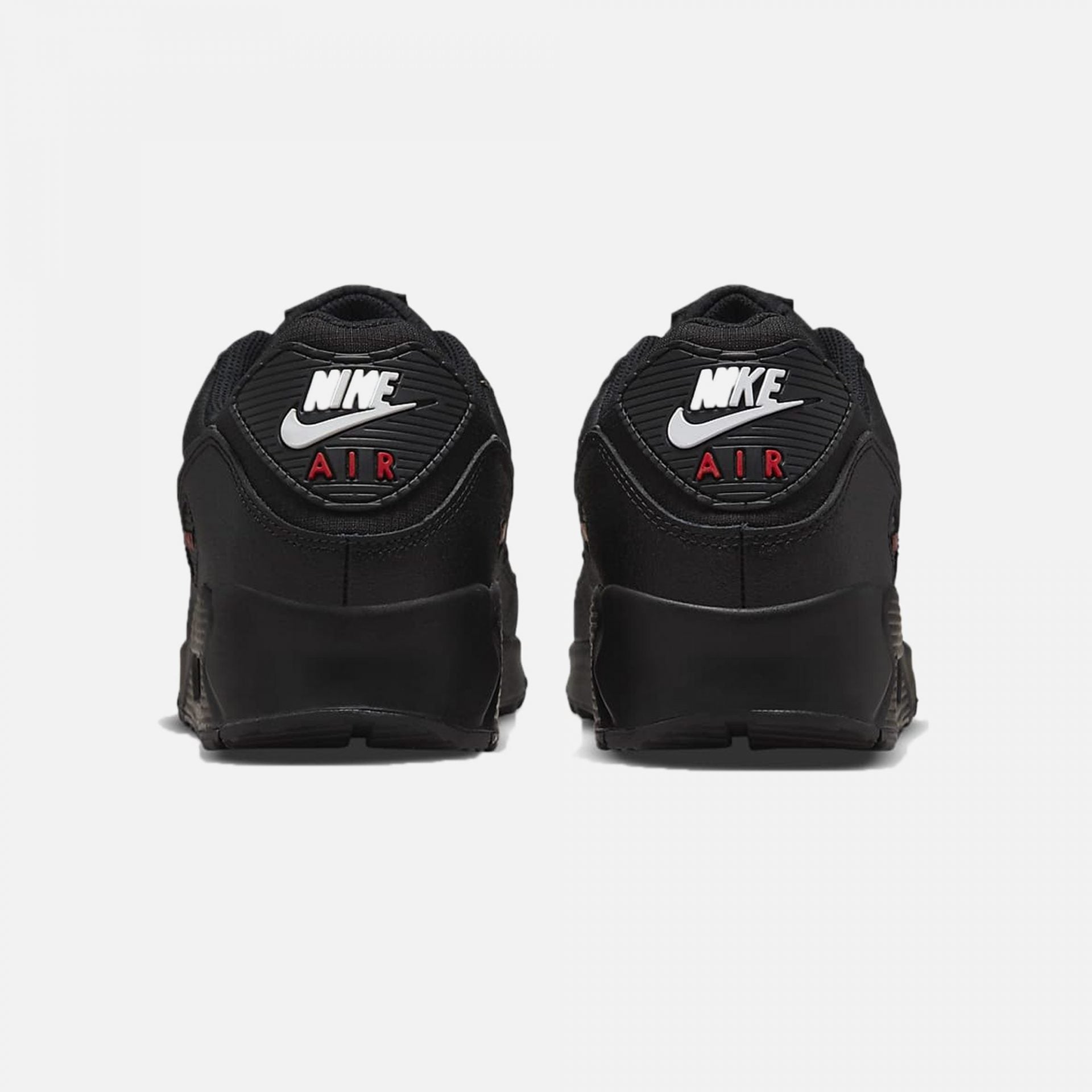 Nike | AIR MAX 90 { BLACK / RED - view 2
