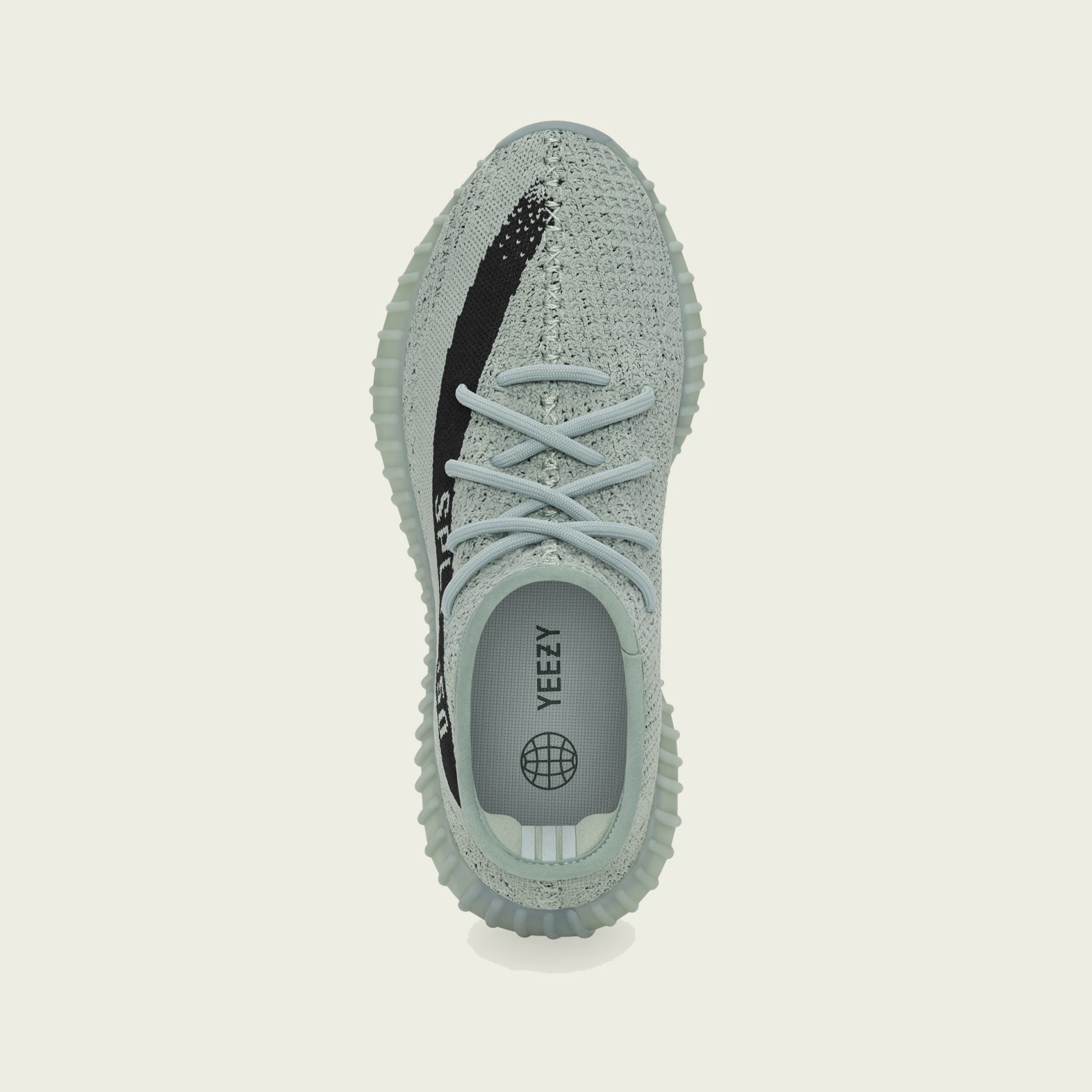 Adidas | YEEZY BOOST 350 V2 { SALT/CORE BLACK/SALT - view 2