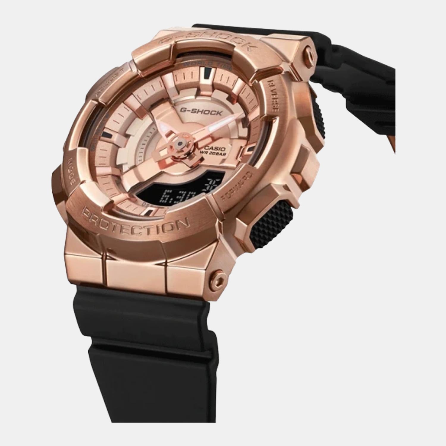 Casio G-Shock Women Quartz Rose Gold Dial Analog-Digital Resin Watch G1315 - view 2