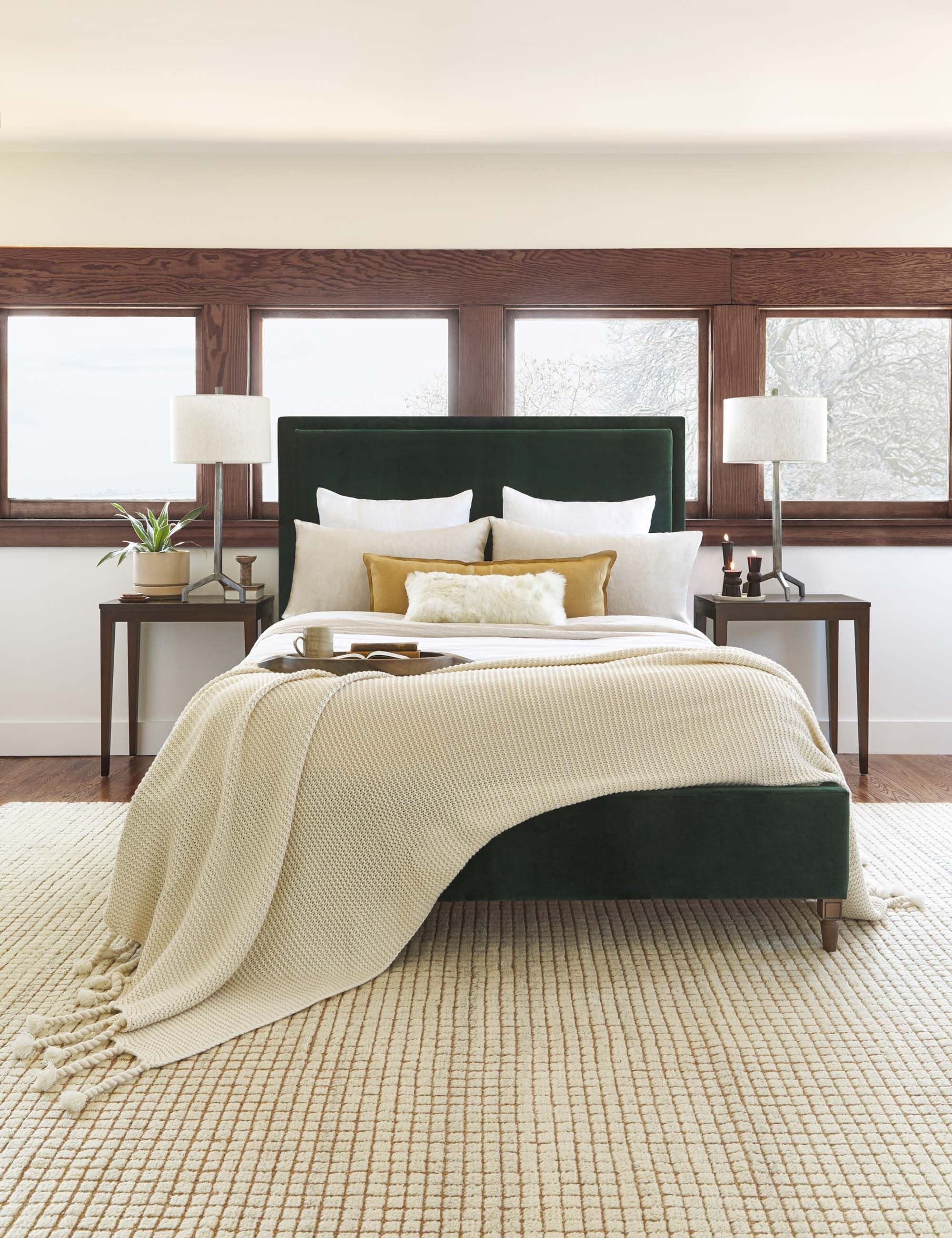 Lulu and Georgia Uma Hand-Knotted Wool Rug - view 15