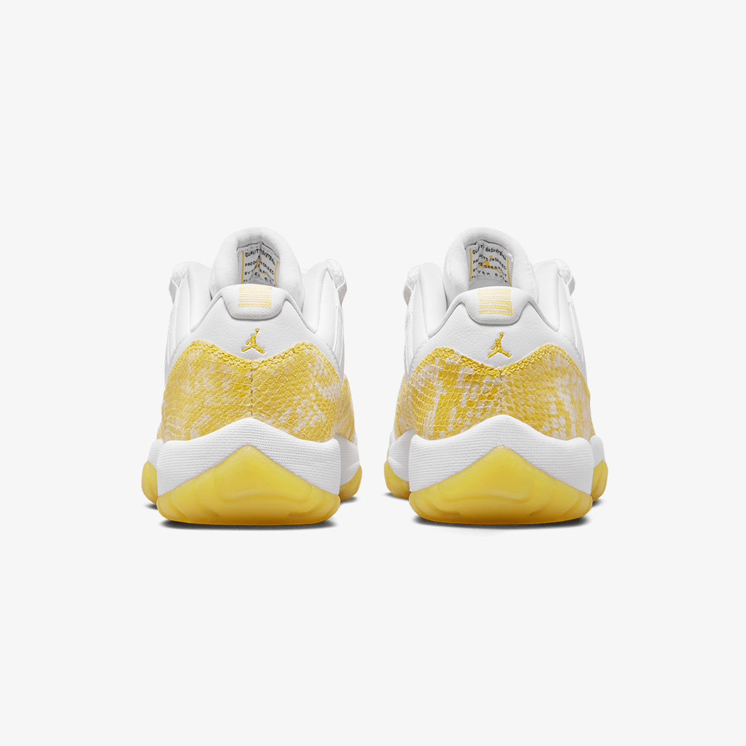 Jordan | AIR JORDAN 11 RETRO LOW { WHITE/TOUR YELLOW-WHITE - view 2