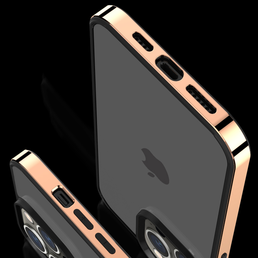 Apple Square Plating Frame Clear Case - iPhone - view 18