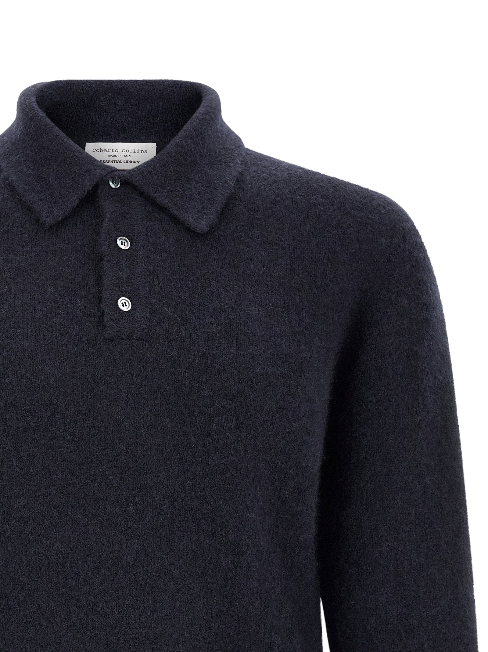 Roberto Collina Cashmere And Silk Polo Shirt - view 3