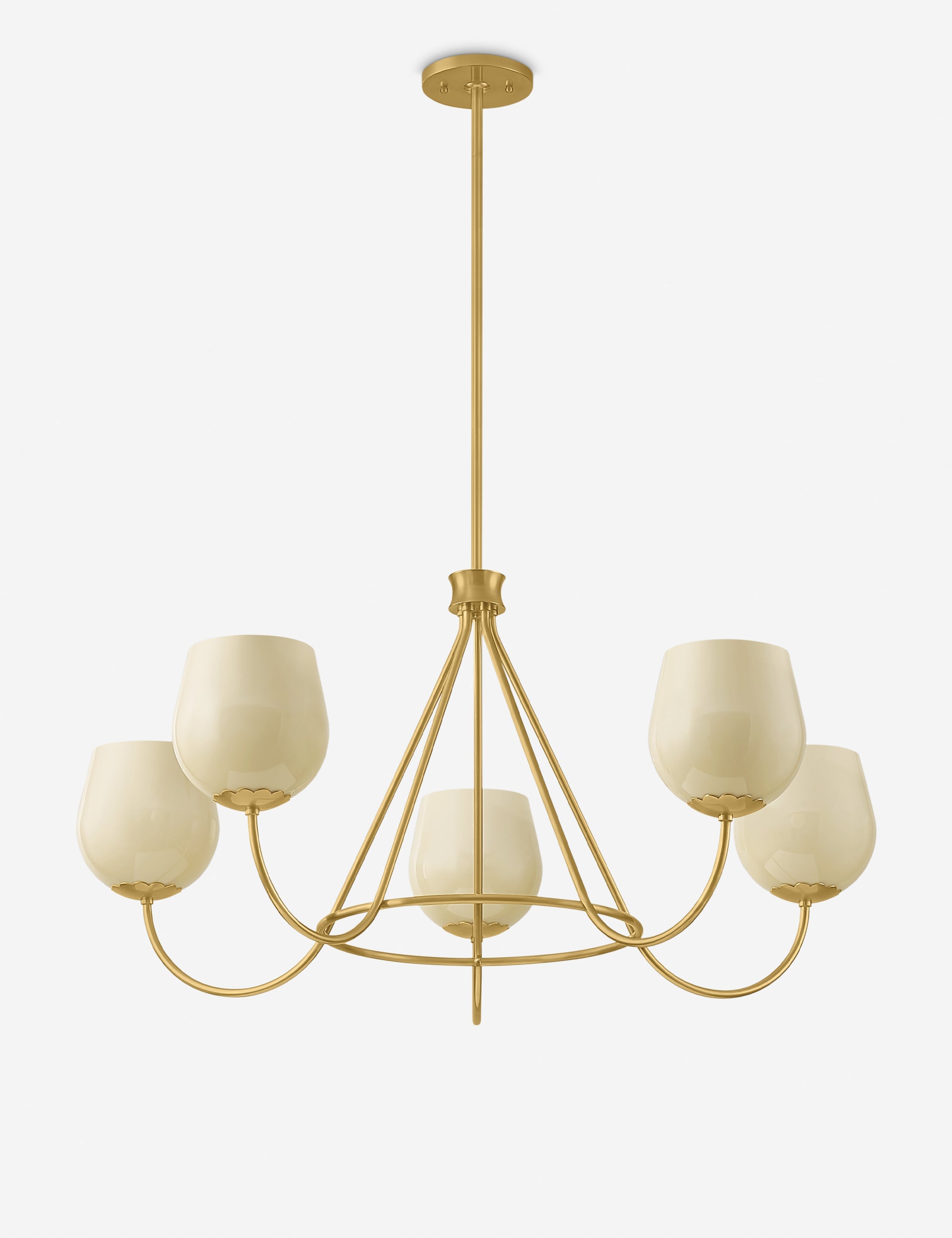 Lulu and Georgia Senio Chandelier – Cream