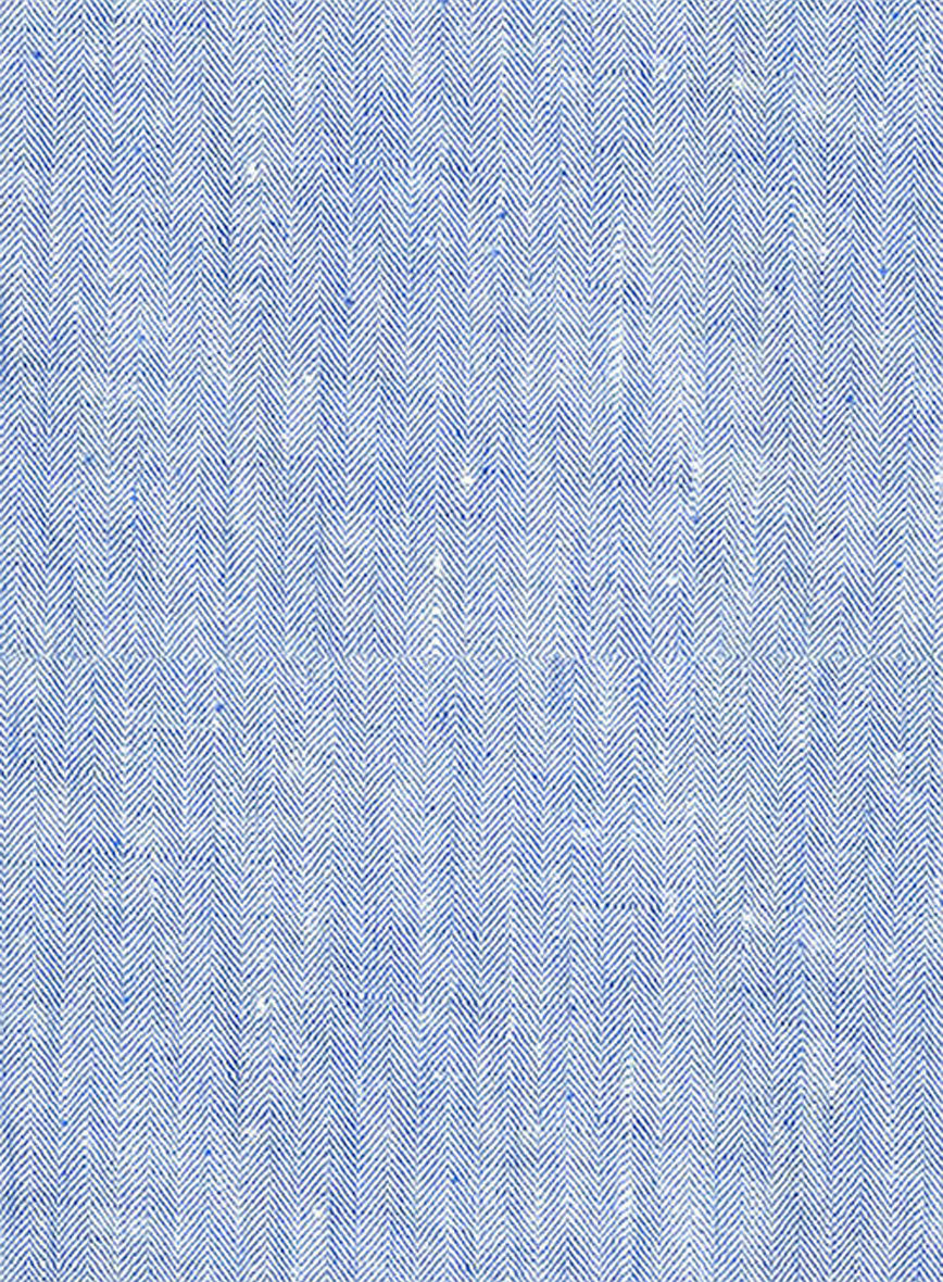 StudioSuits Women's Italian Sky Blue Linen Suit - view 4