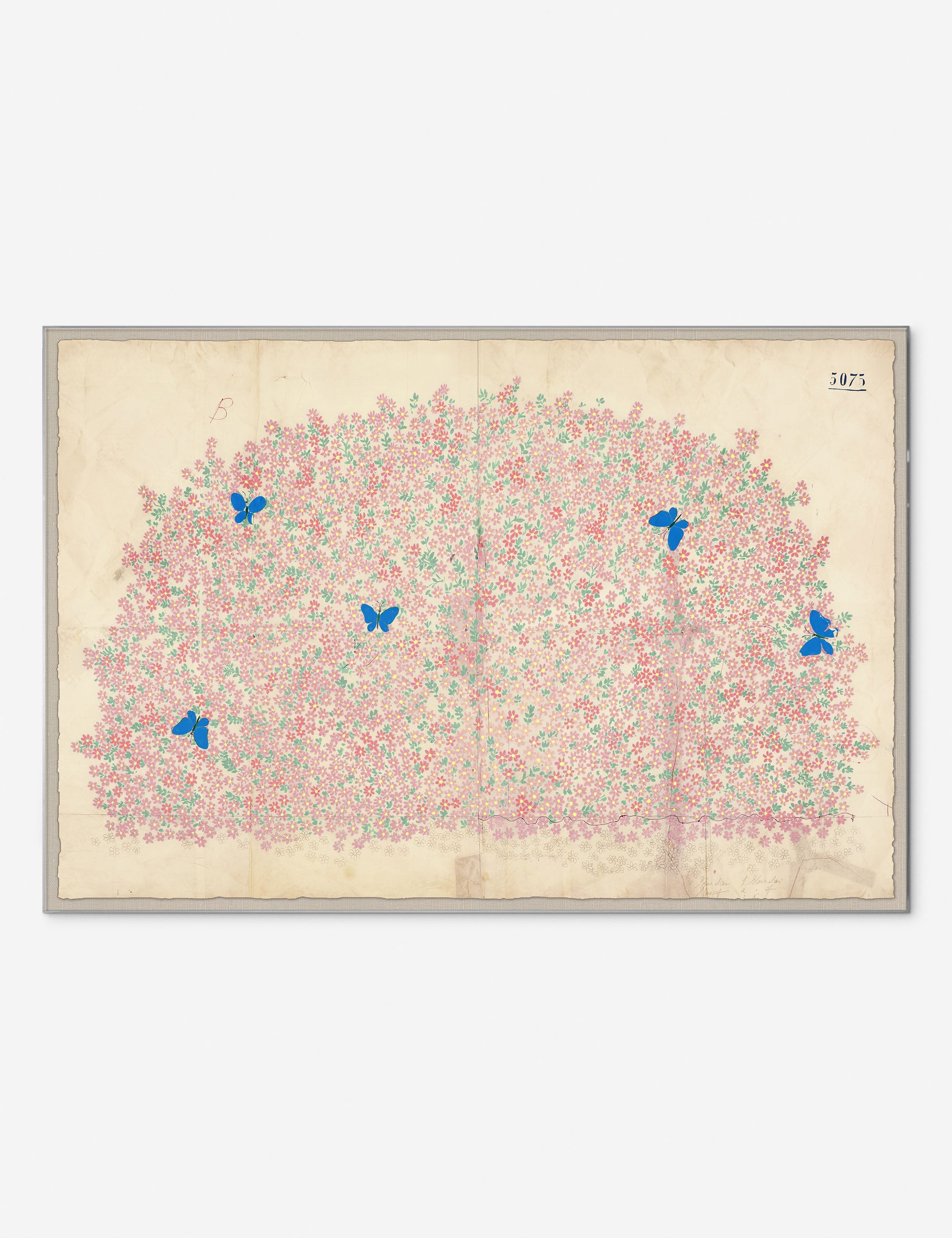 Lulu and Georgia Myosotis Print by Paule Marrot - view 2