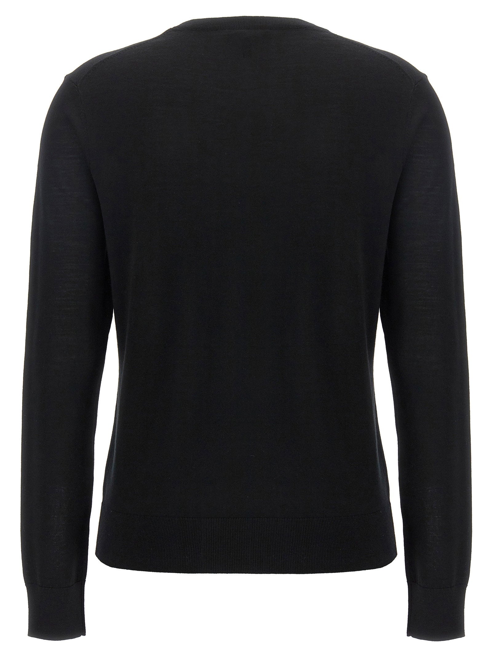 Theory Basic Sweater – 95% wool 5% of - view 2