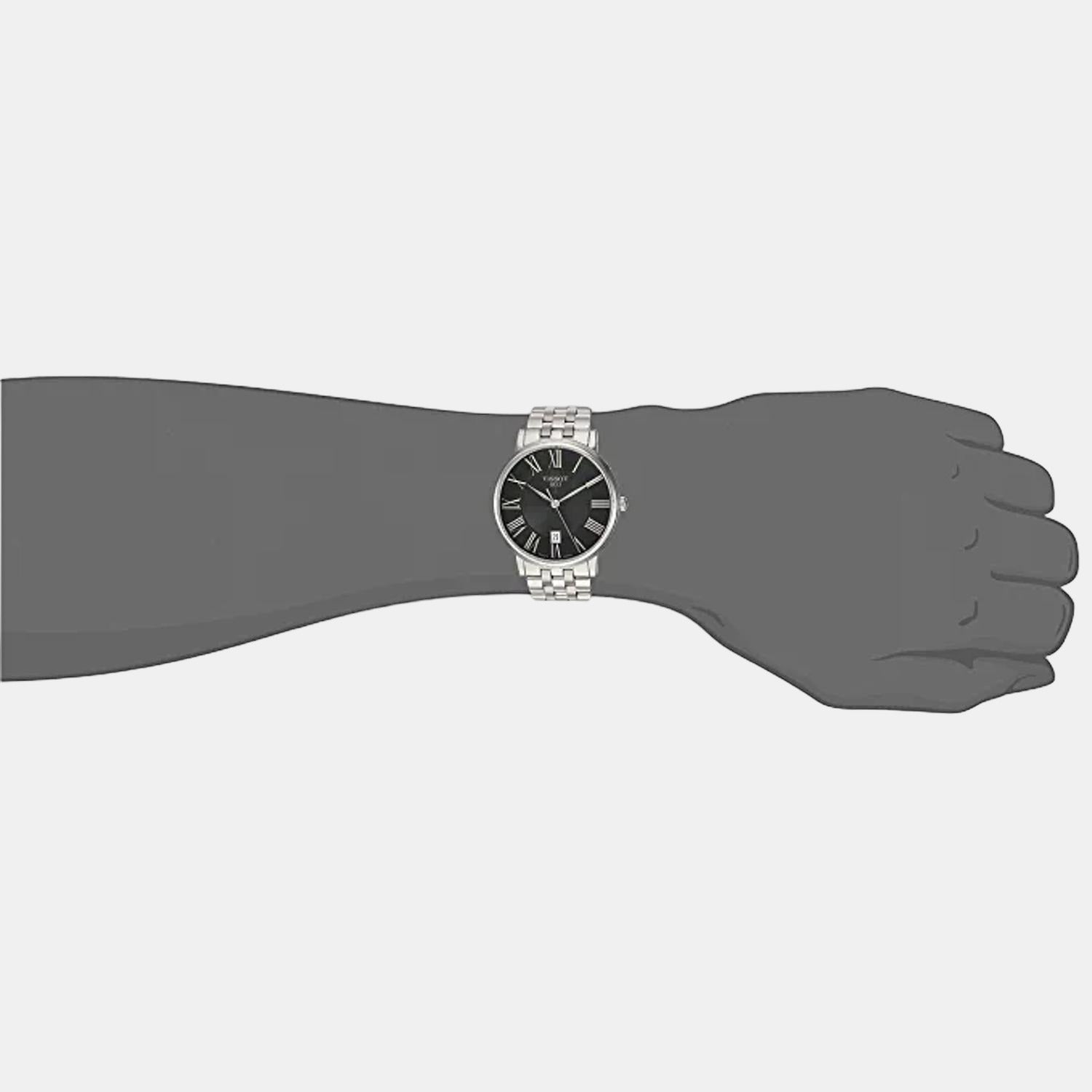 Tissot Carson Unisex Analog Stainless Steel Watch T1224101105300 - view 2