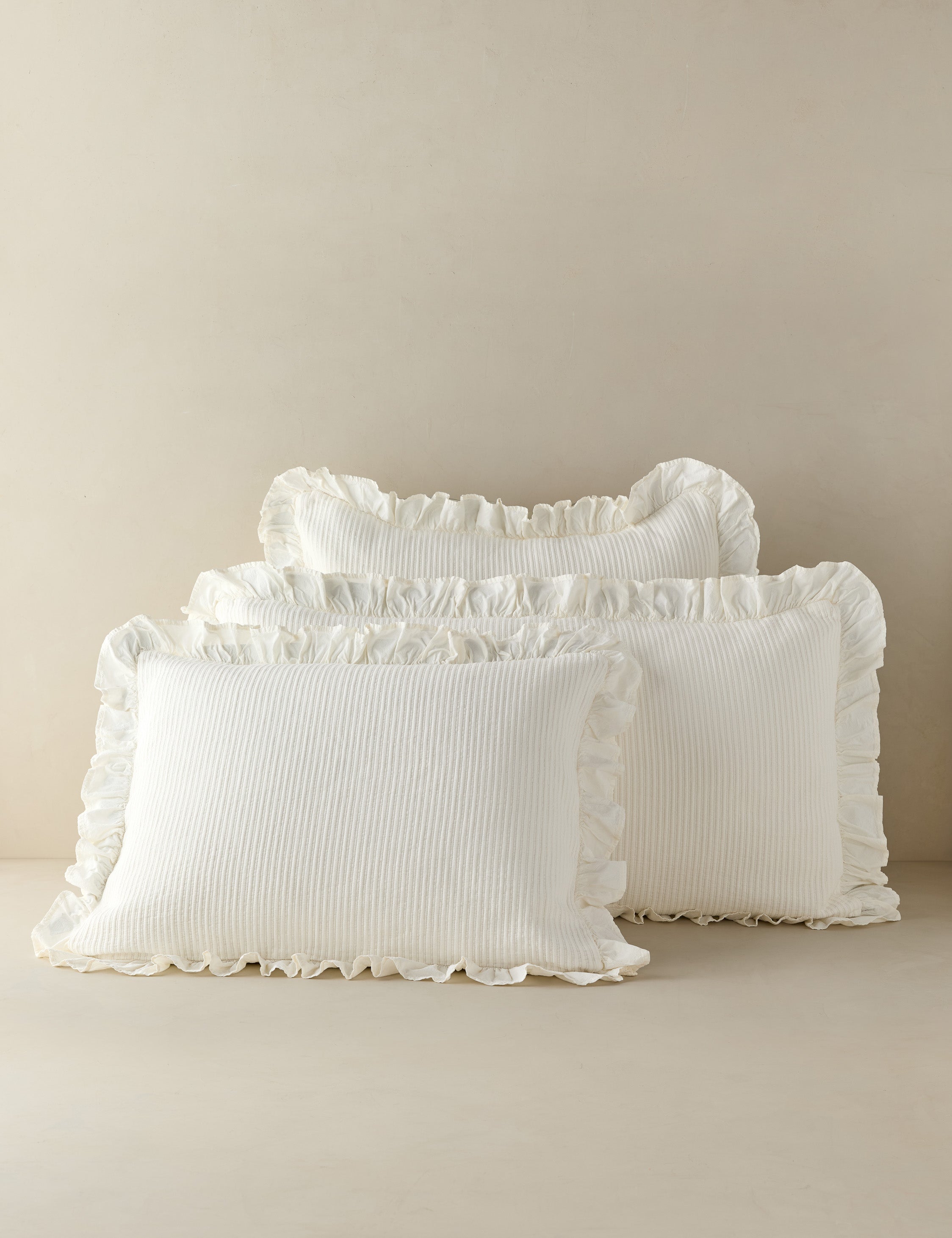 Lulu and Georgia Maebry Cotton Sham – Ivory