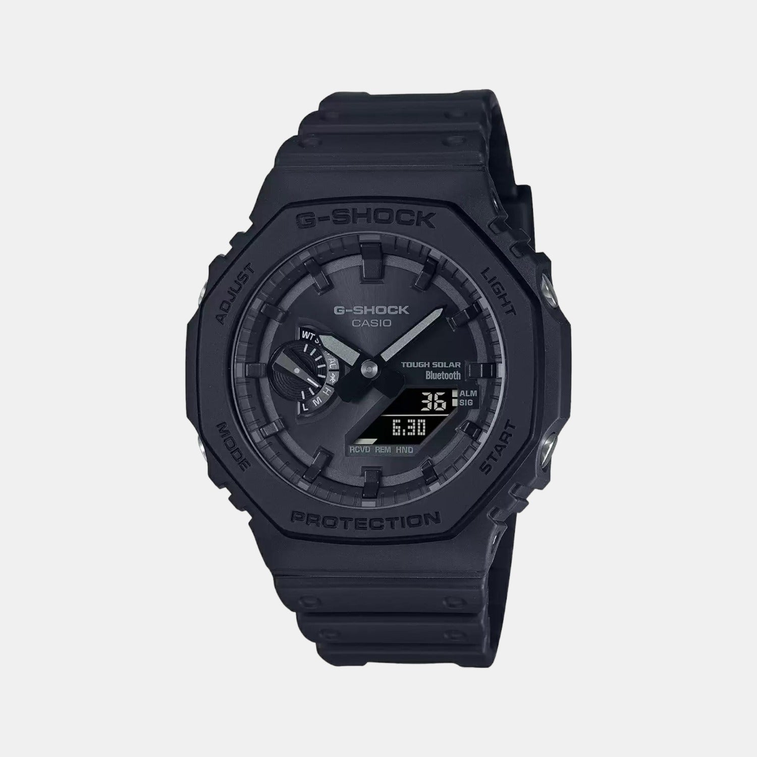 Casio G-Shock Men Quartz Black Dial Analog-Digital Resin Watch G1242