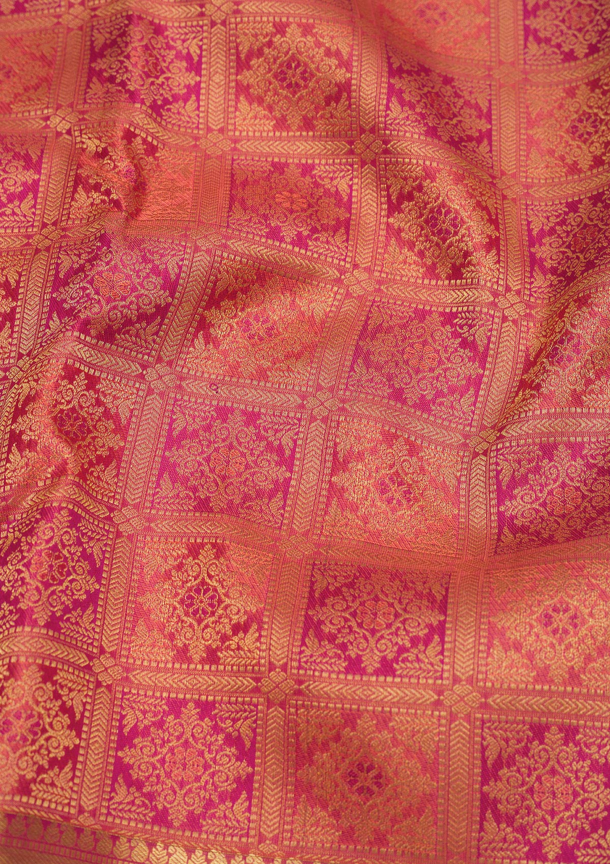 Koskii Pink Zariwork Pure Silk Saree – Women's - view 2