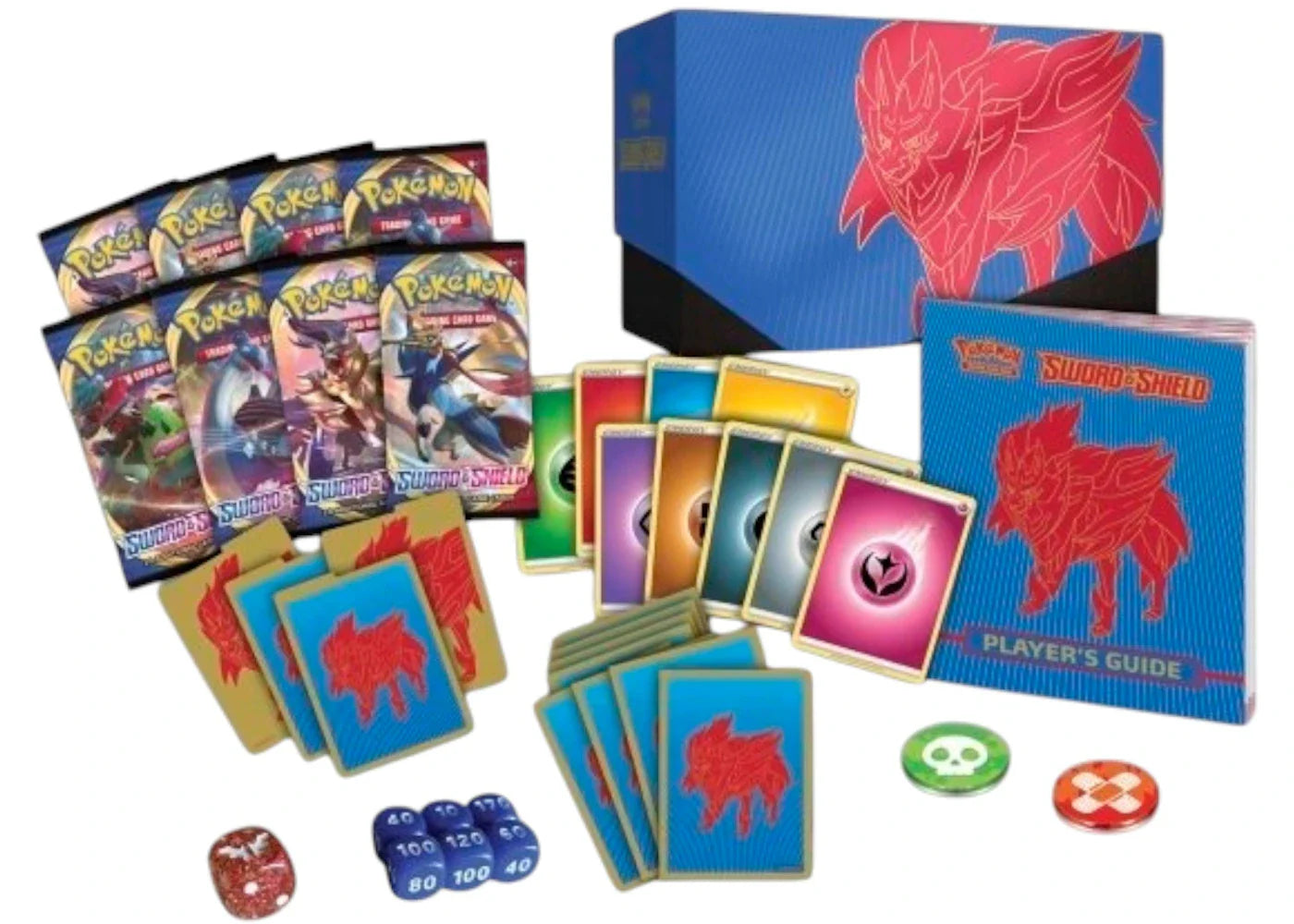 Pokémon 2020 Pokemon TCG Sword & Shield Elite Trainer Box Zamazenta - view 2
