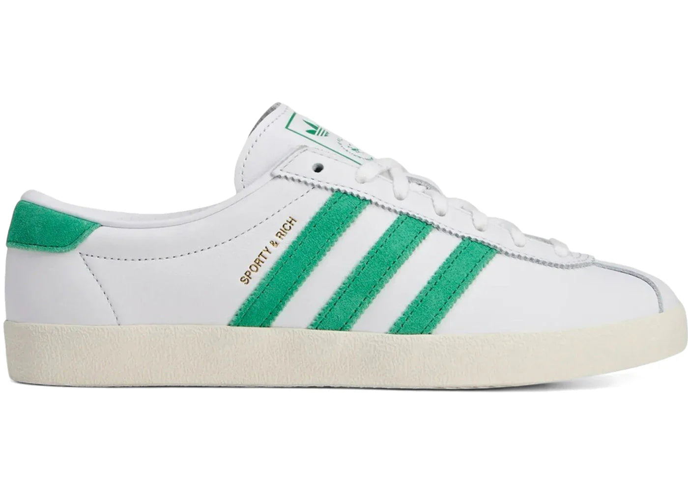 Blanc sporty rich – adidas Blanc Sporty & Rich White Court Green (Women's)