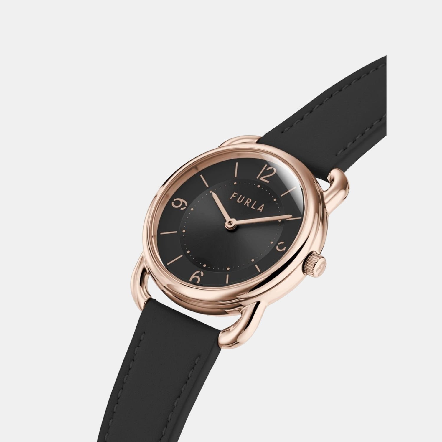 Furla Heritage Women Quartz Black Dial Analog Leather Watch WW00021013L3 - view 3