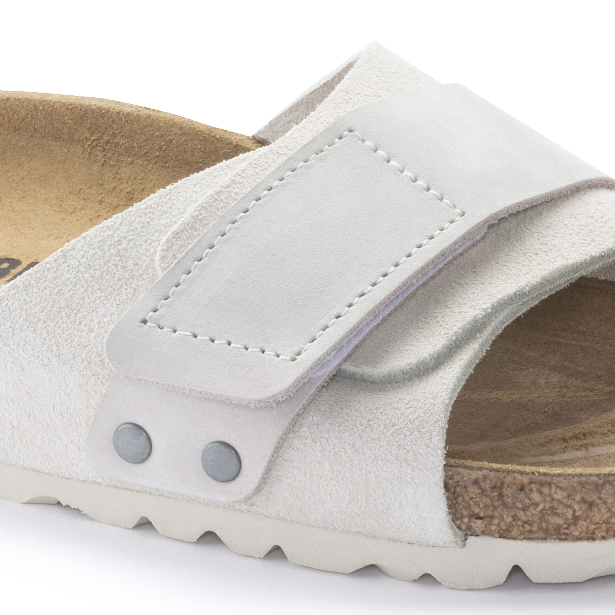 Birkenstock Oita Suede Leather – White White/Antique White - view 5
