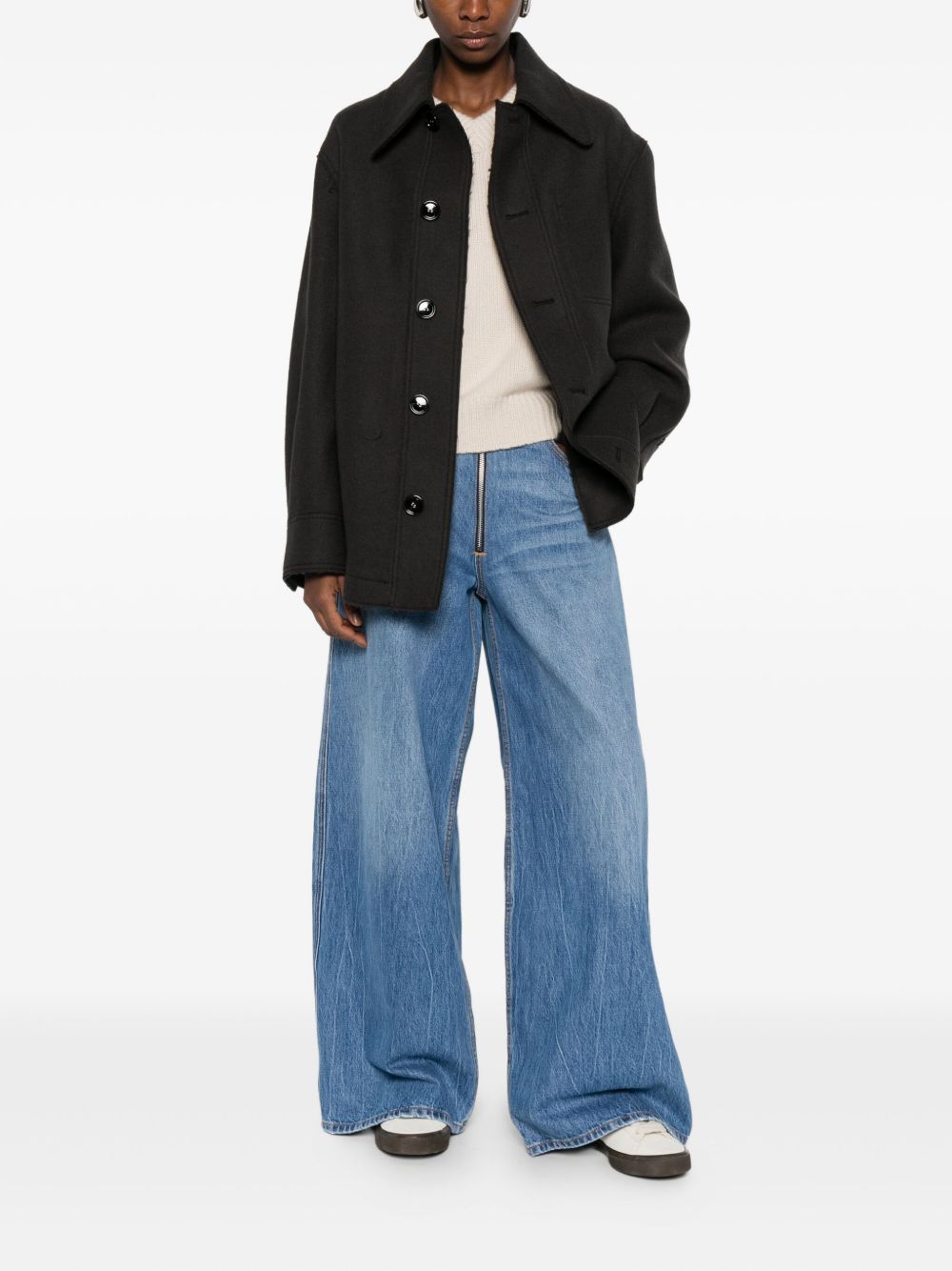 Ami Paris Wool shirt jacket – Virgin Wool 100% - view 2