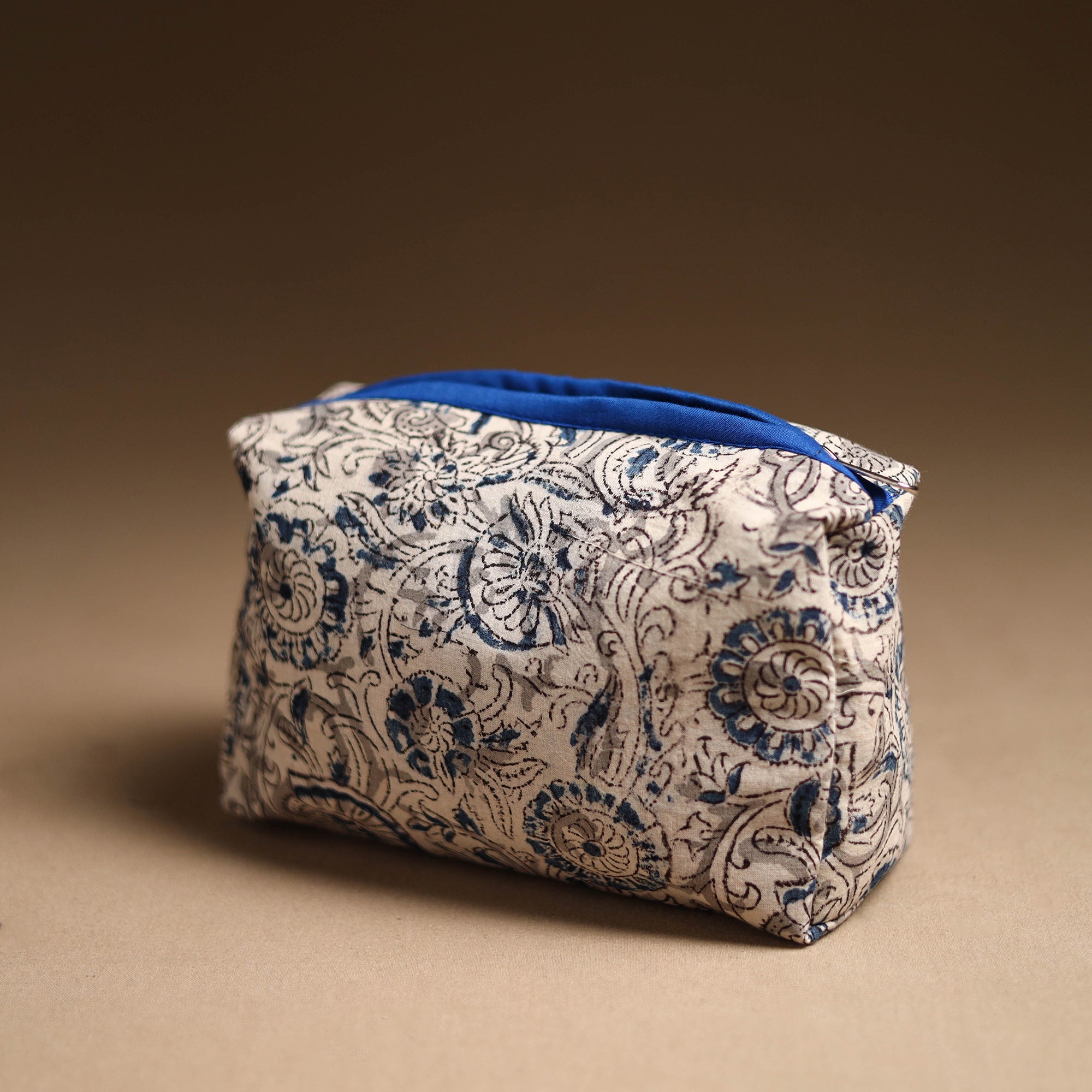 NOORI BAZAR Beige - Handmade Cotton Toiletry Pouch 11 - view 2