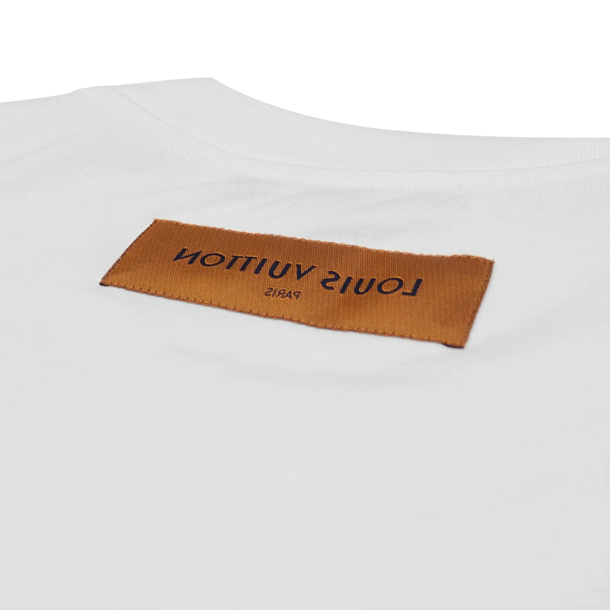 Preloved - Louis Vuitton Monogram Printed Multi White T Shirt - view 3