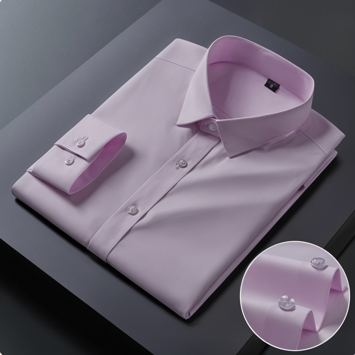 BlackTree Premium Cotton Solid Shirt for Man (Rose Gold)