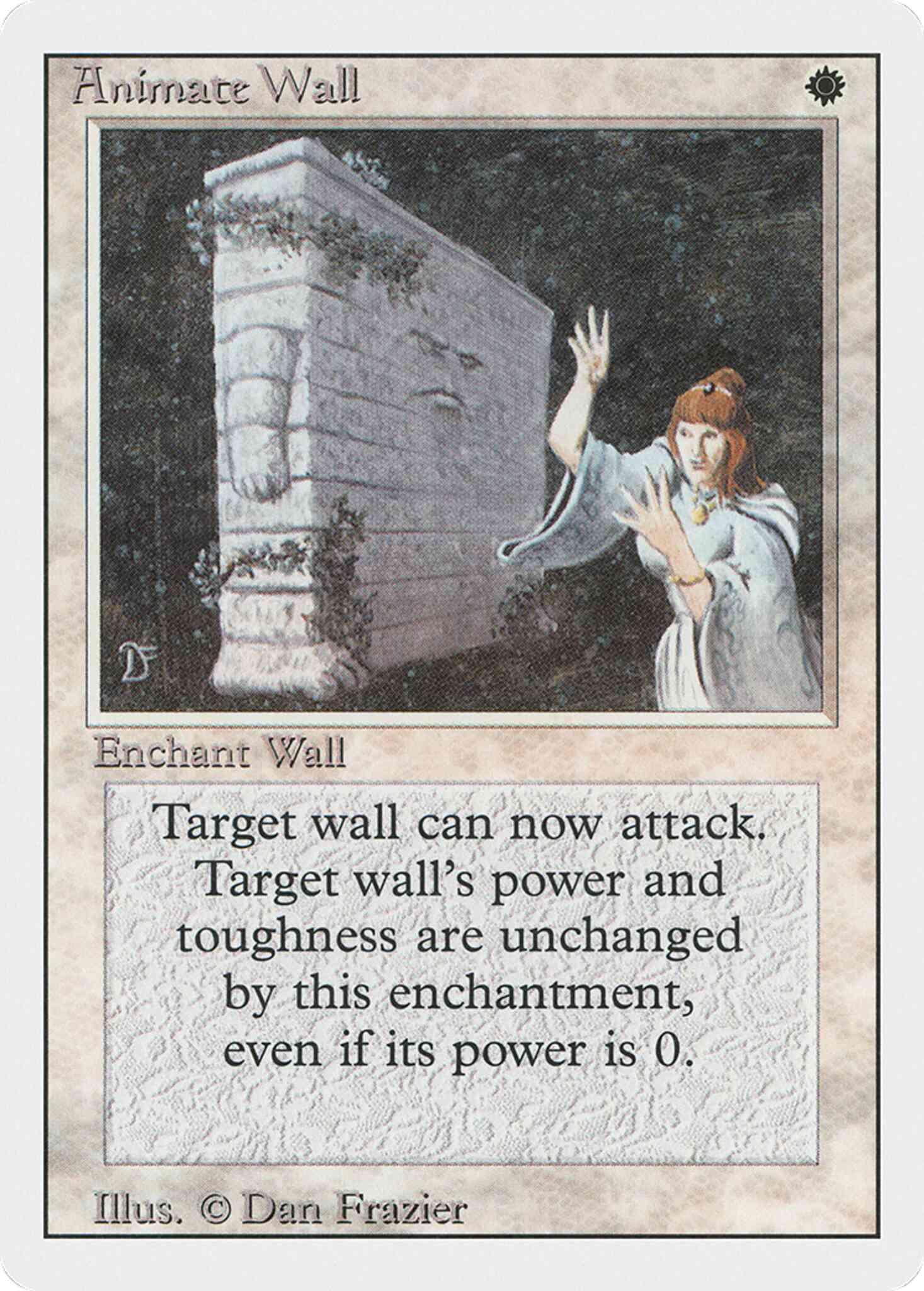 Animate wall 1 – Magic Animate Wall [1] [Revised Edition] [Non-Foil]