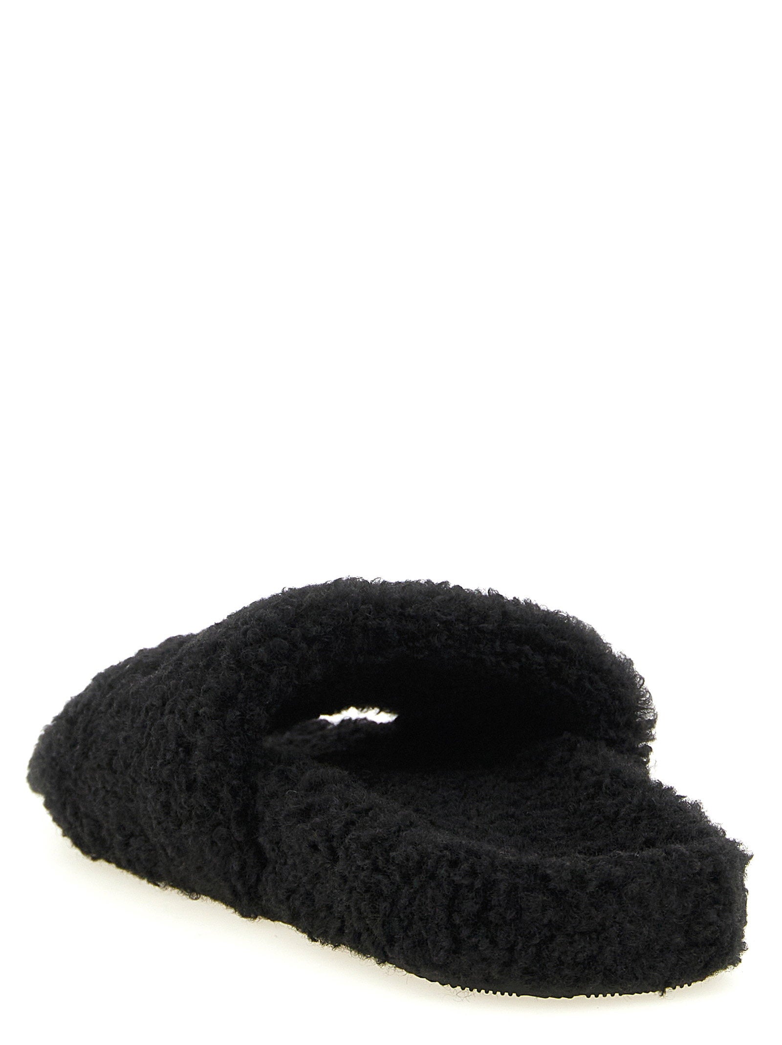 Balenciaga Furry Open Sandals – 100% polyester - view 3
