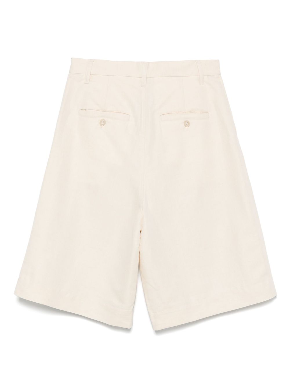 Filippa K linen and cotton blend shorts – Linen 51%, Cotton 49% - view 2